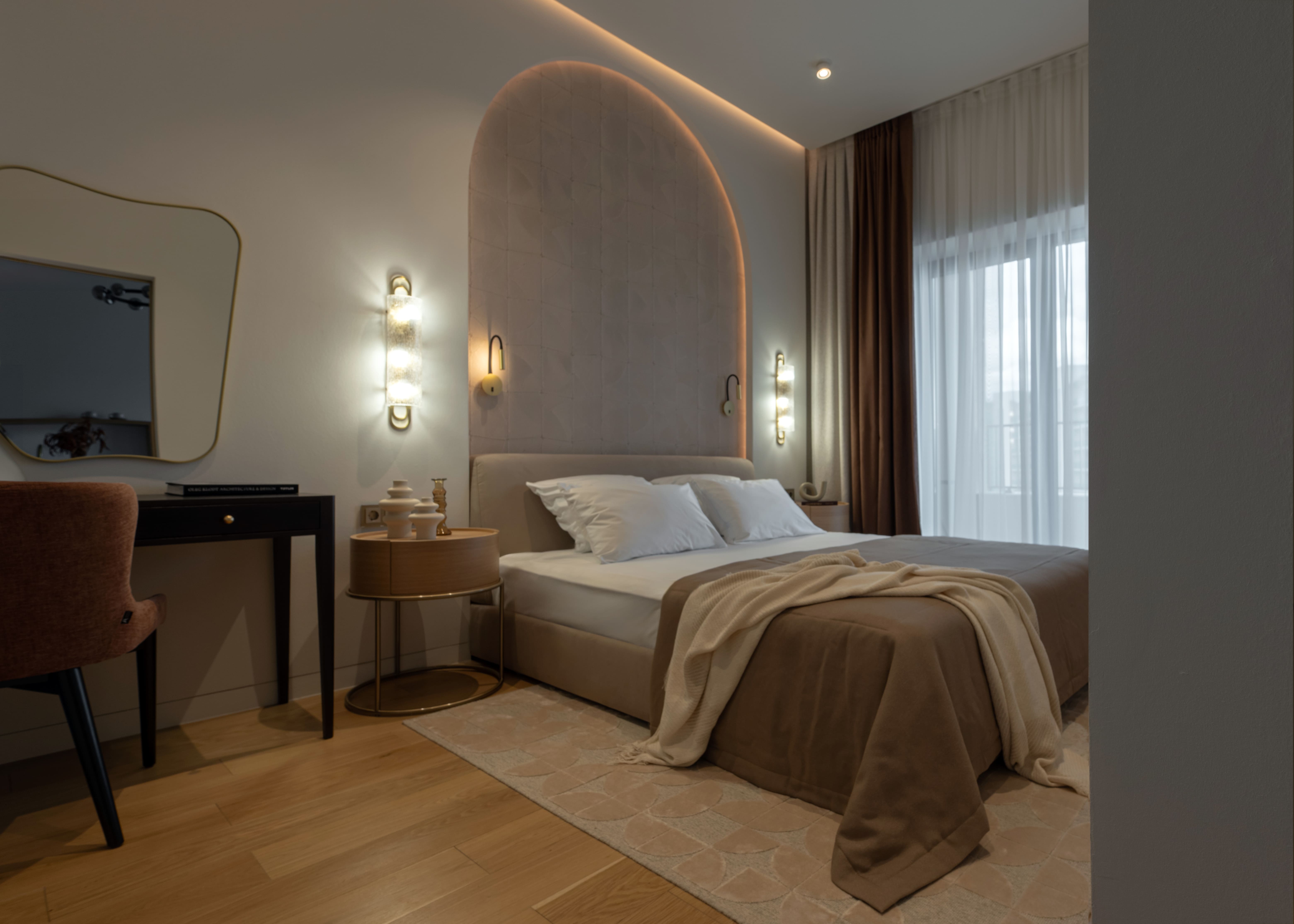 Четырехместный номер с видом на горы