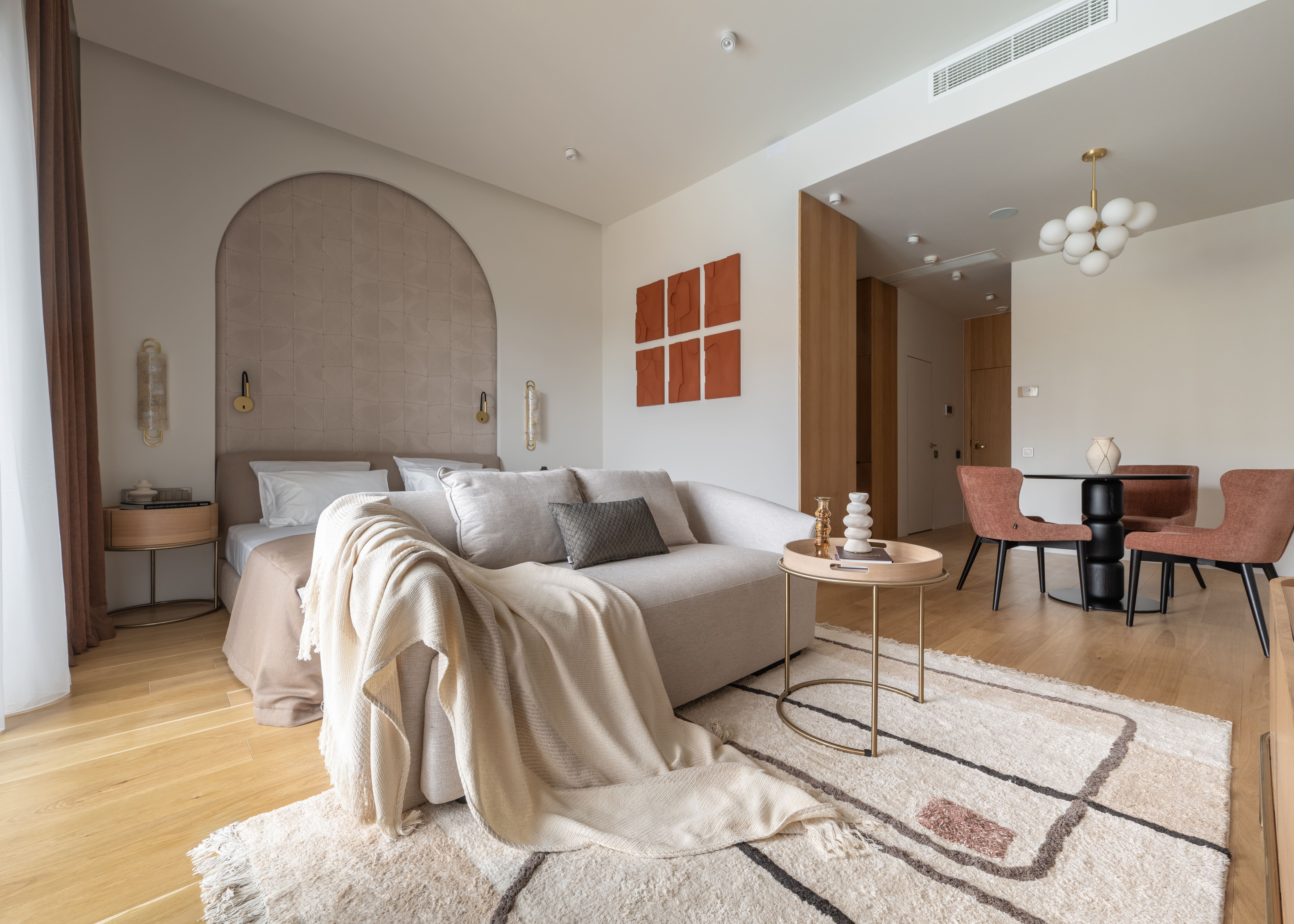 Двухместный номер с 1 кроватью и видом на бассейн