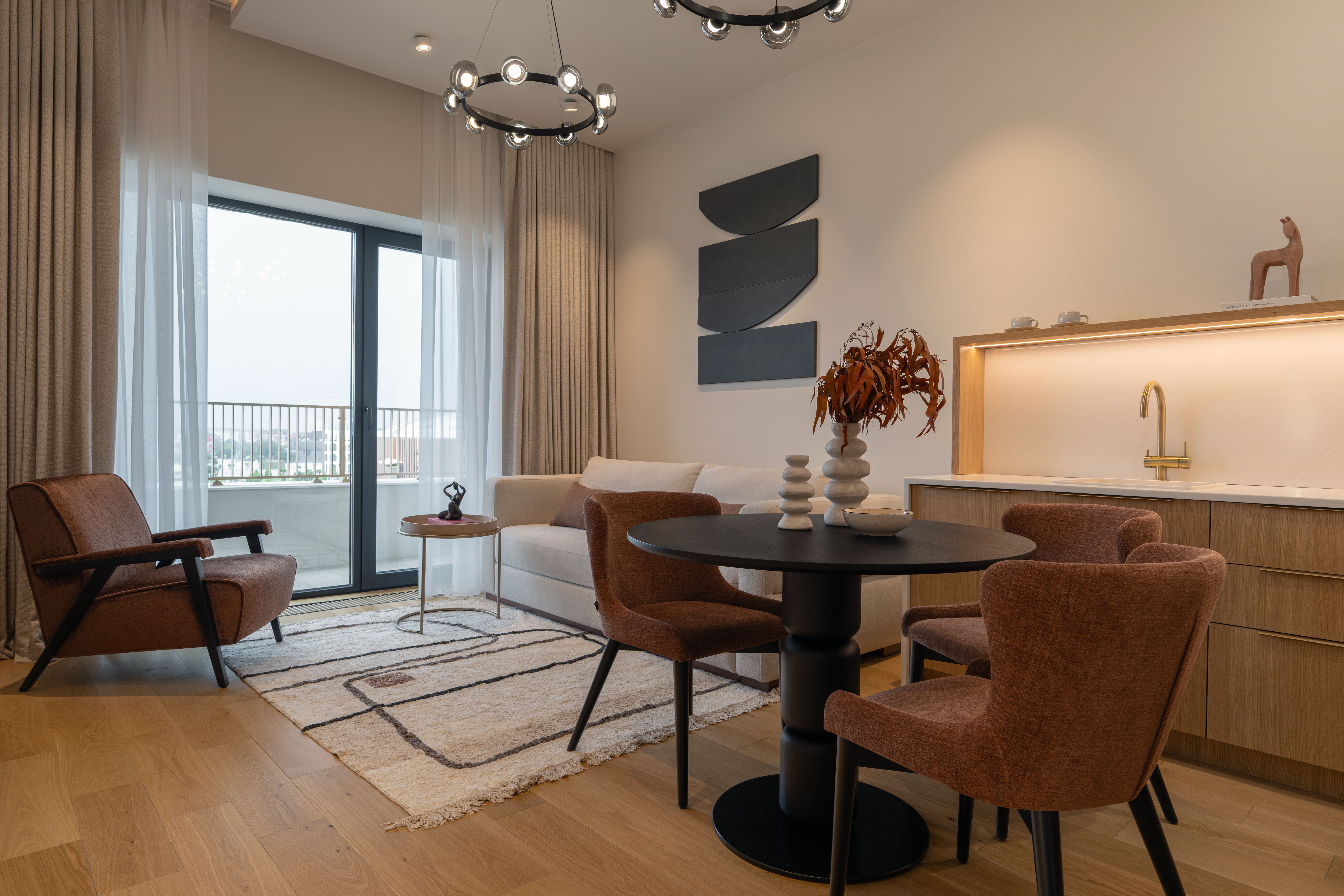 Четырехместный номер с видом на горы