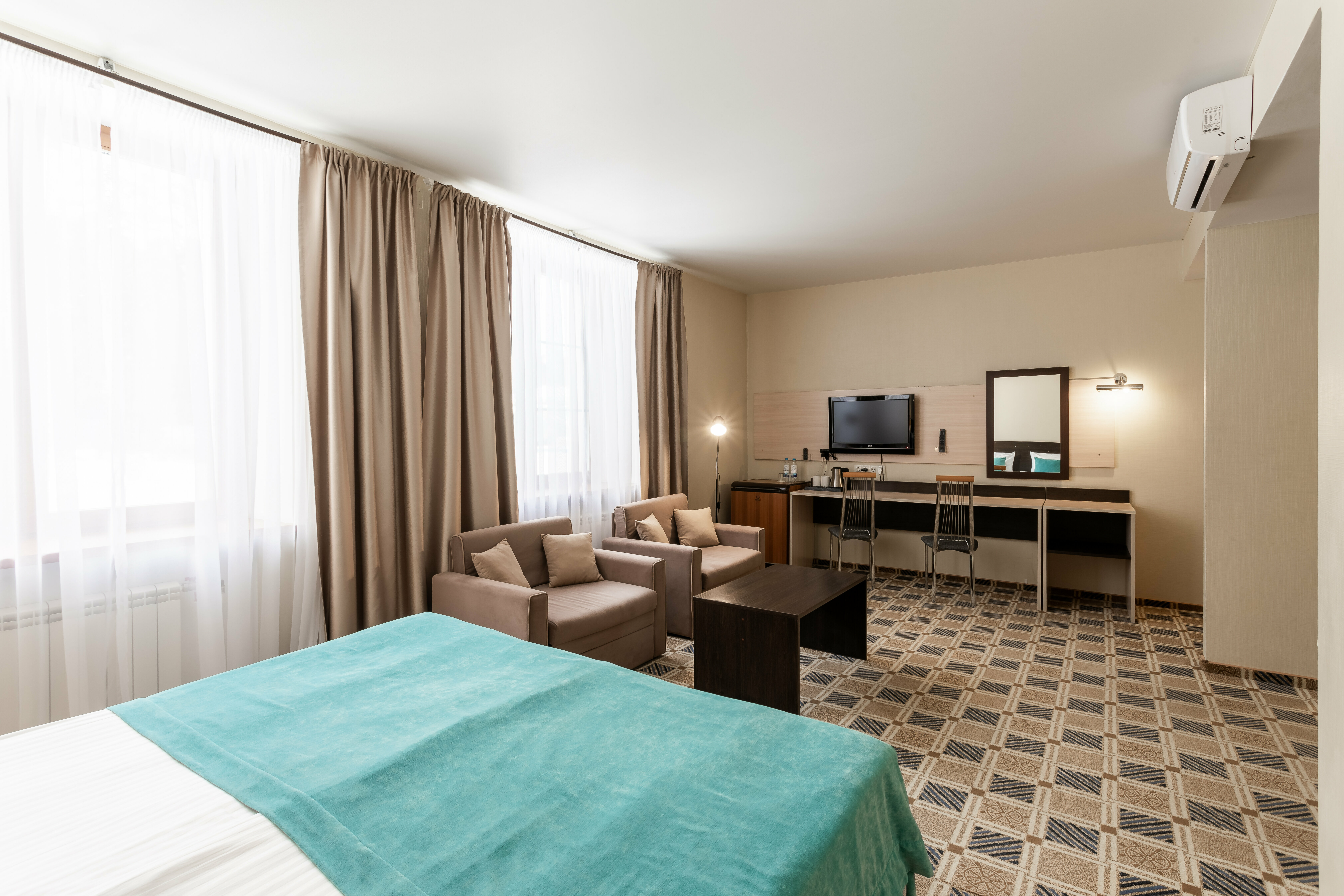 Двухместный номер с 1 кроватью или 2 отдельными кроватями