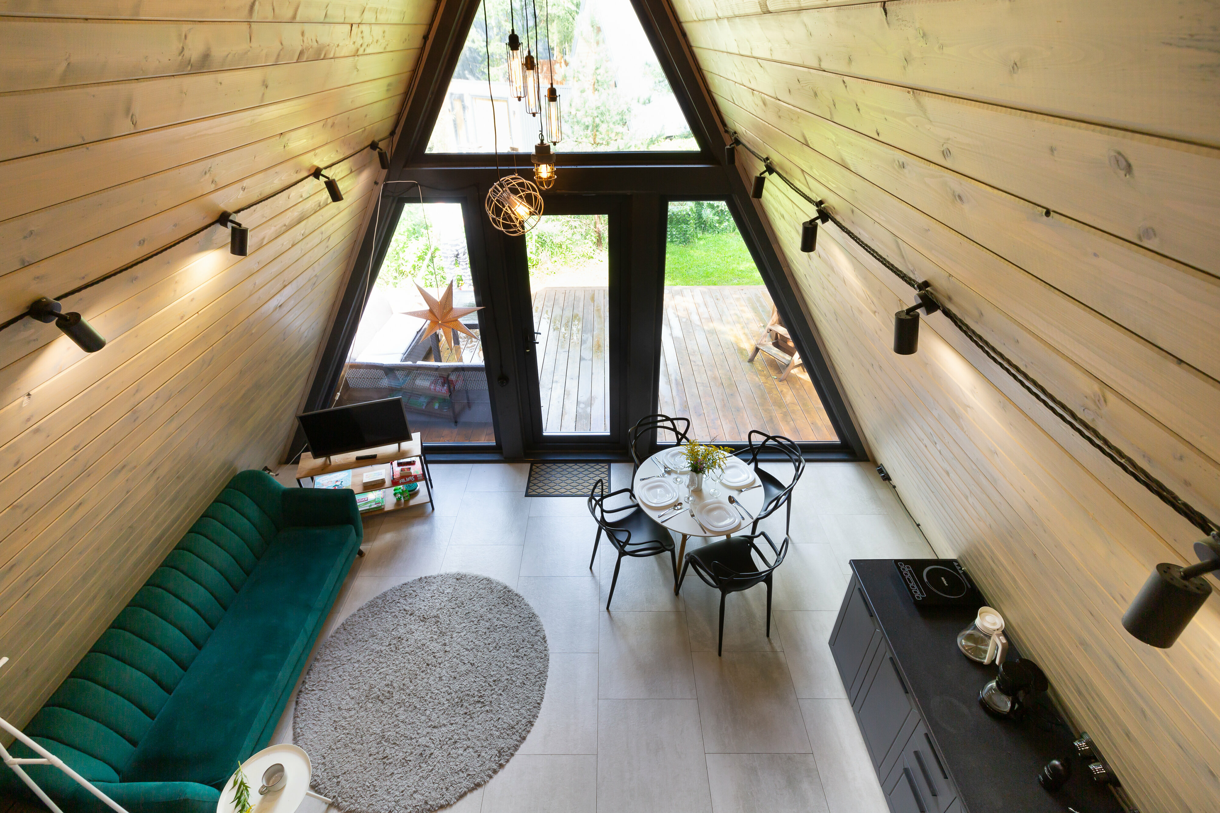 Коттедж с видом на лес