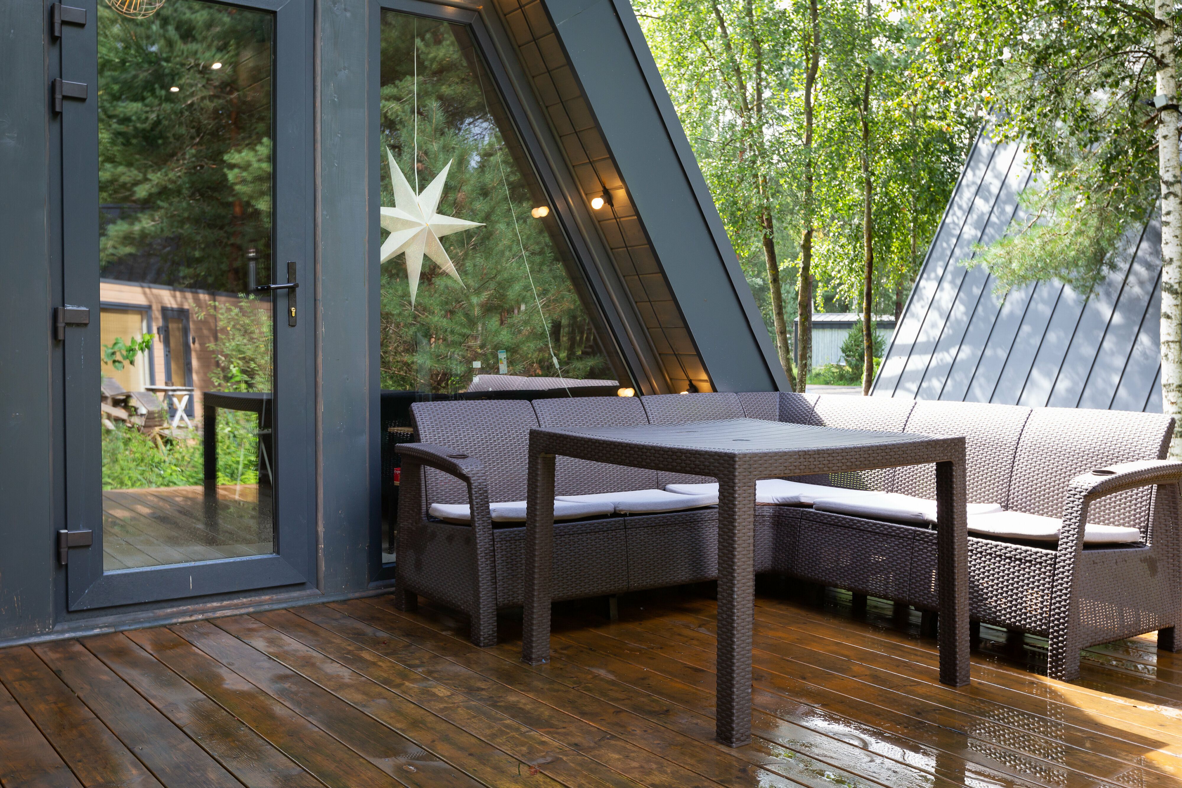 Коттедж с видом на лес