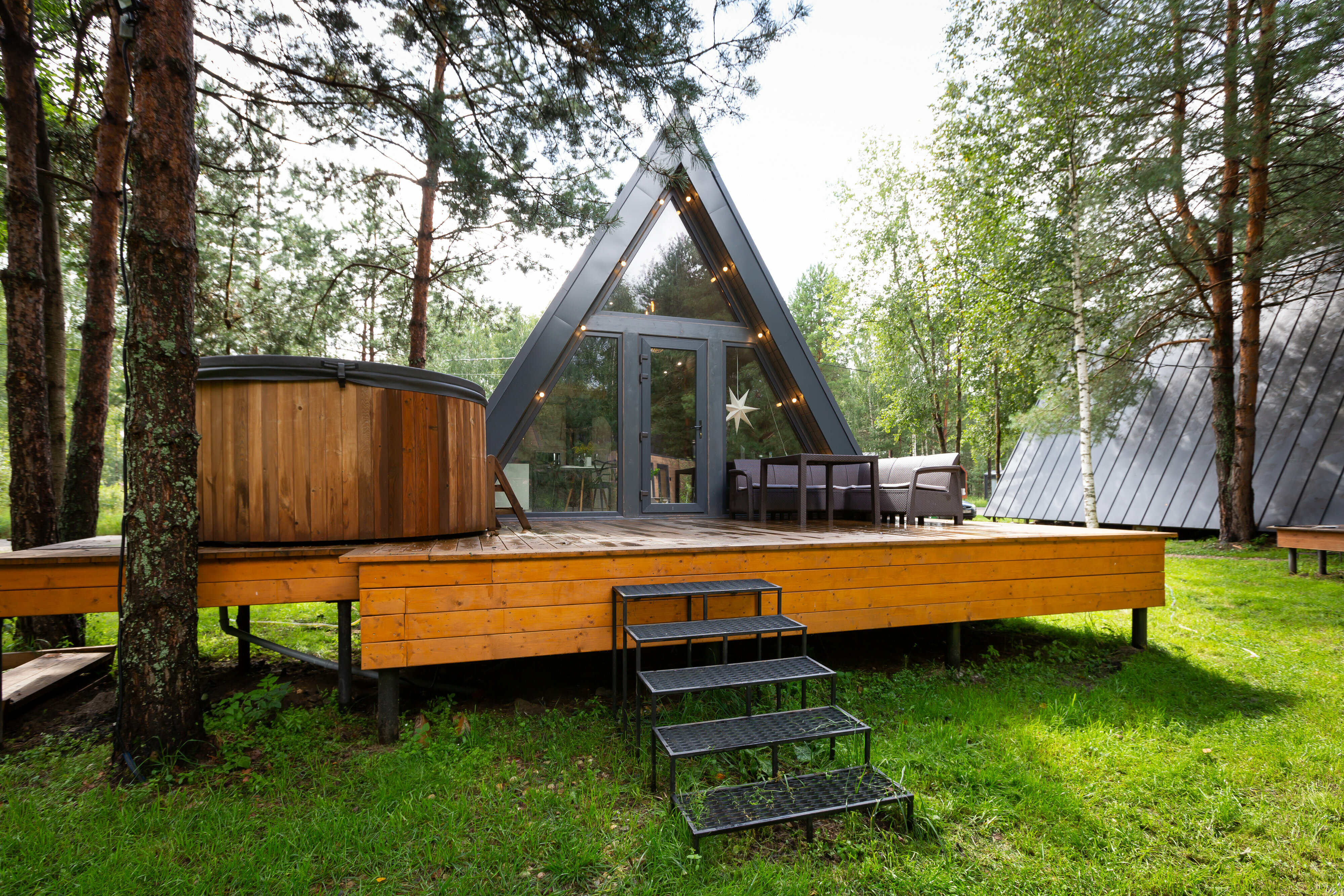 Коттедж с видом на лес