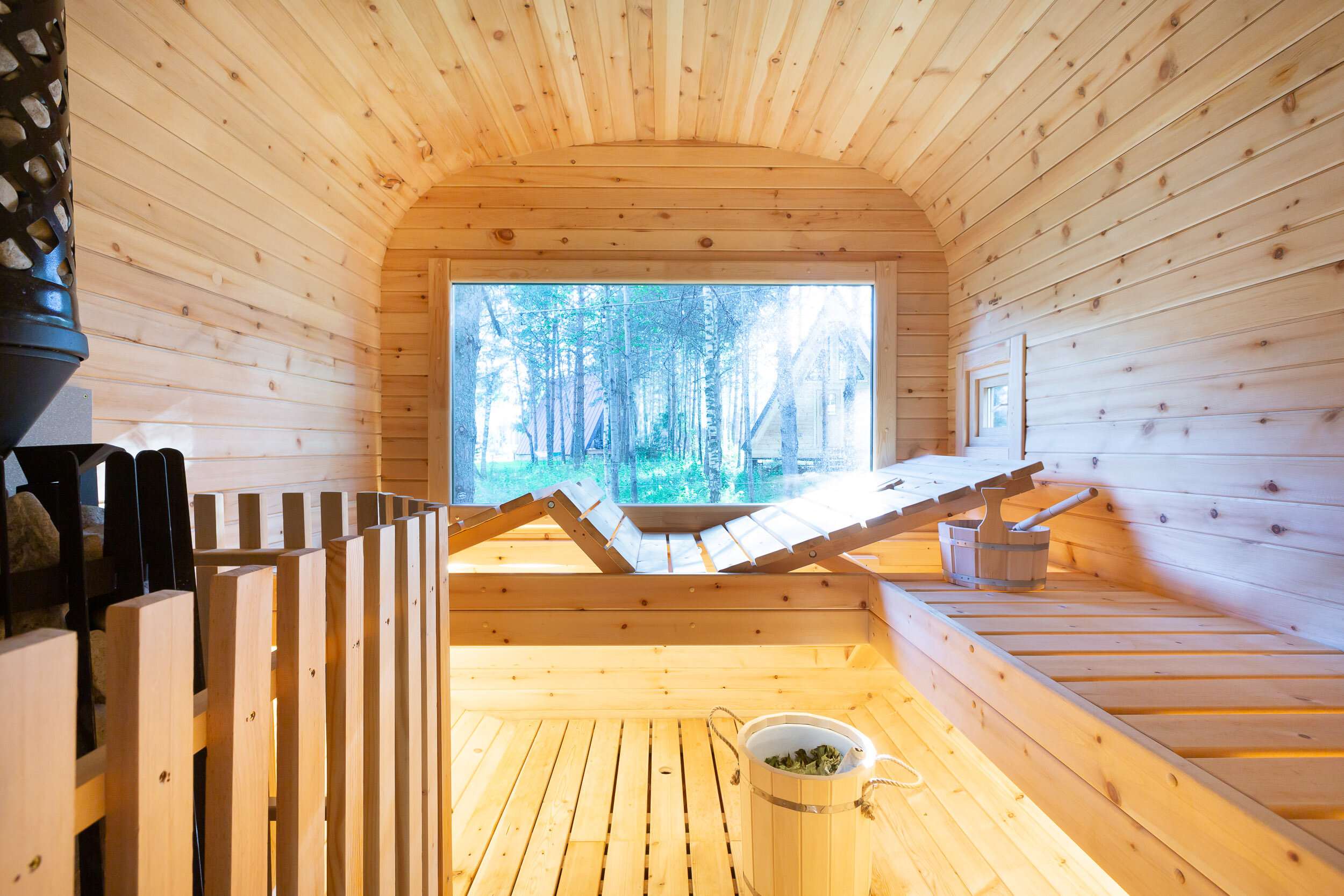 Коттедж с видом на лес