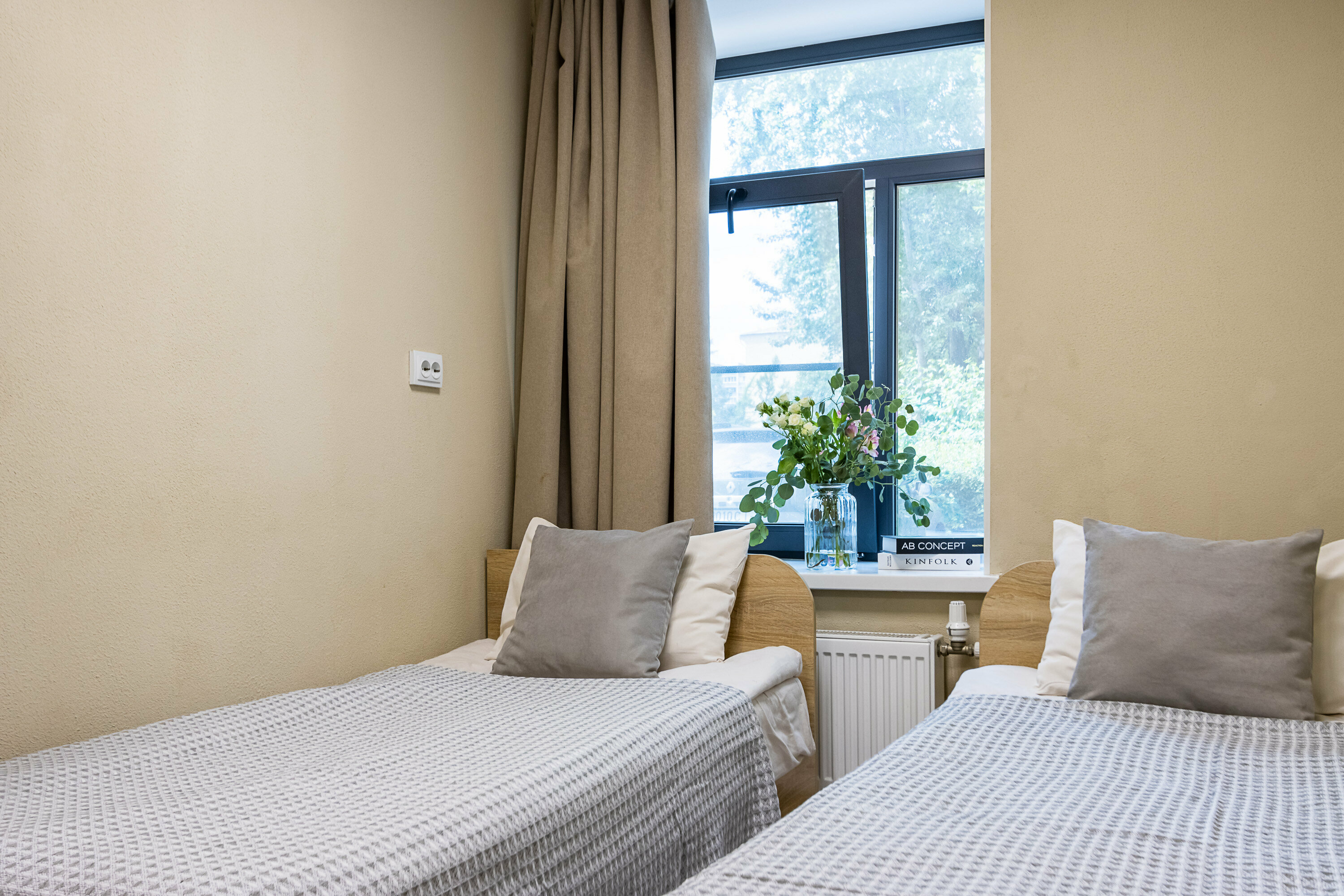 Стандартный номер с общей ванной комнатой