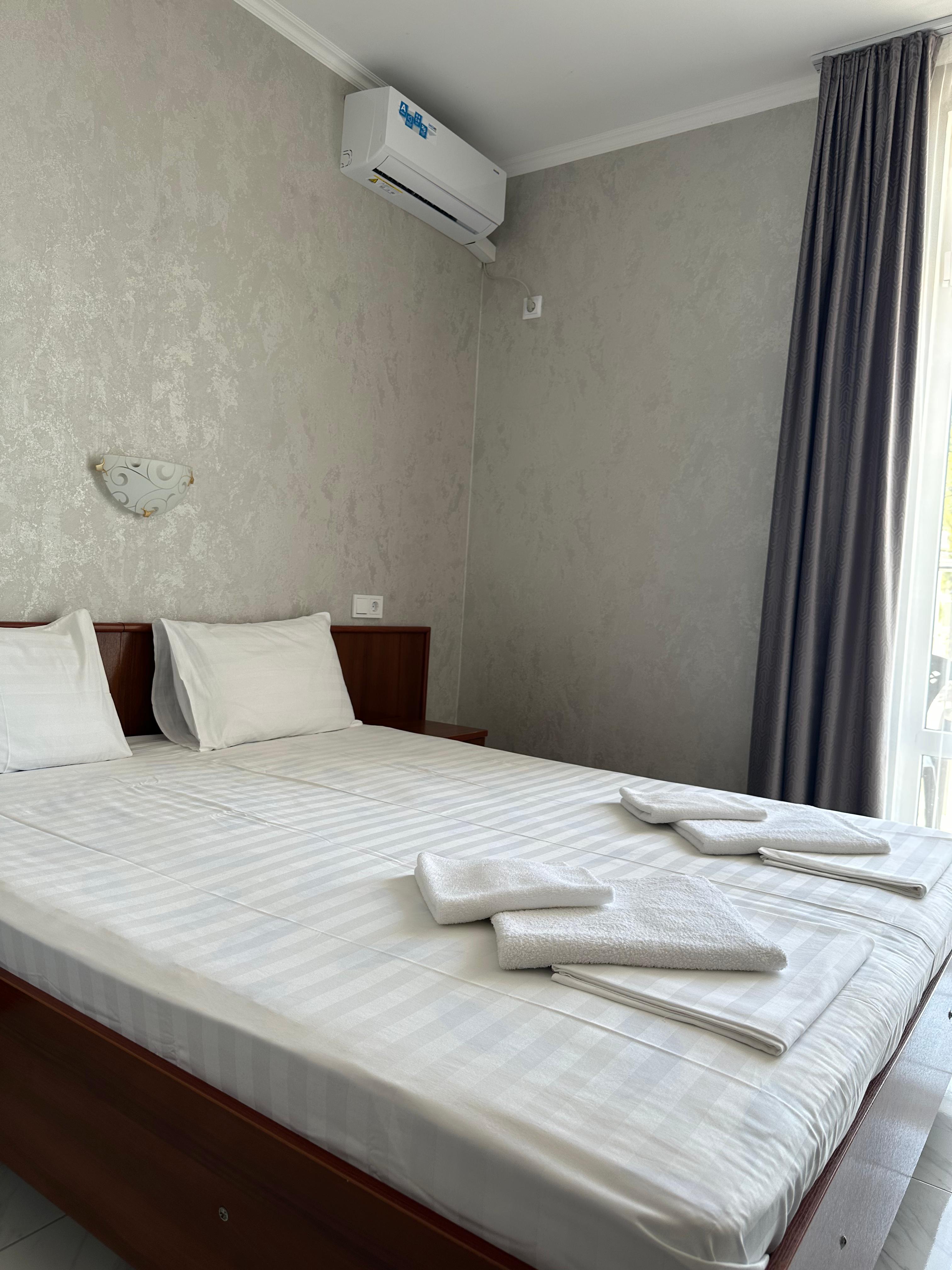 Двухместный номер с 1 кроватью и балконом, вид на море