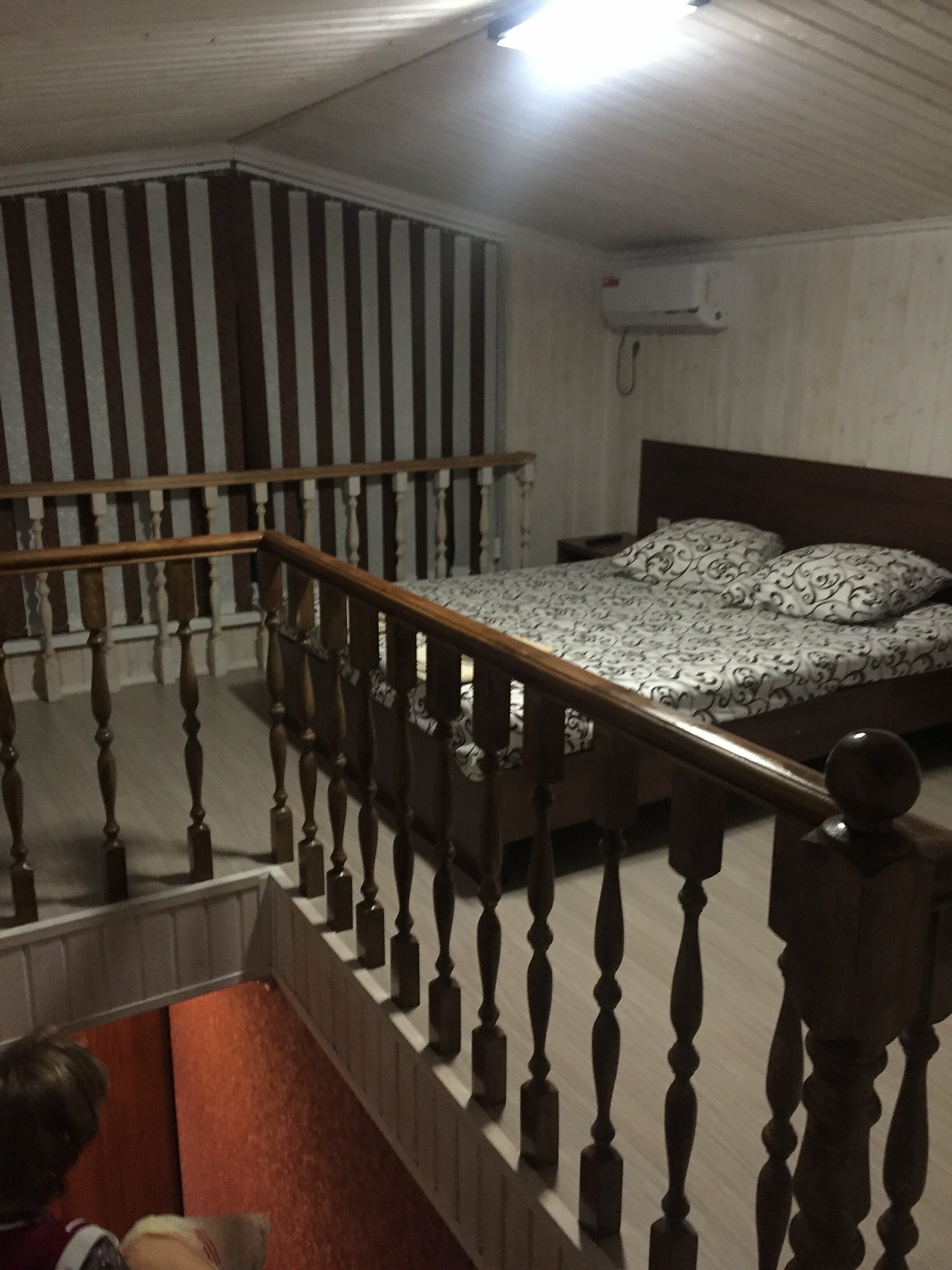 Двухуровневый четырехместный номер