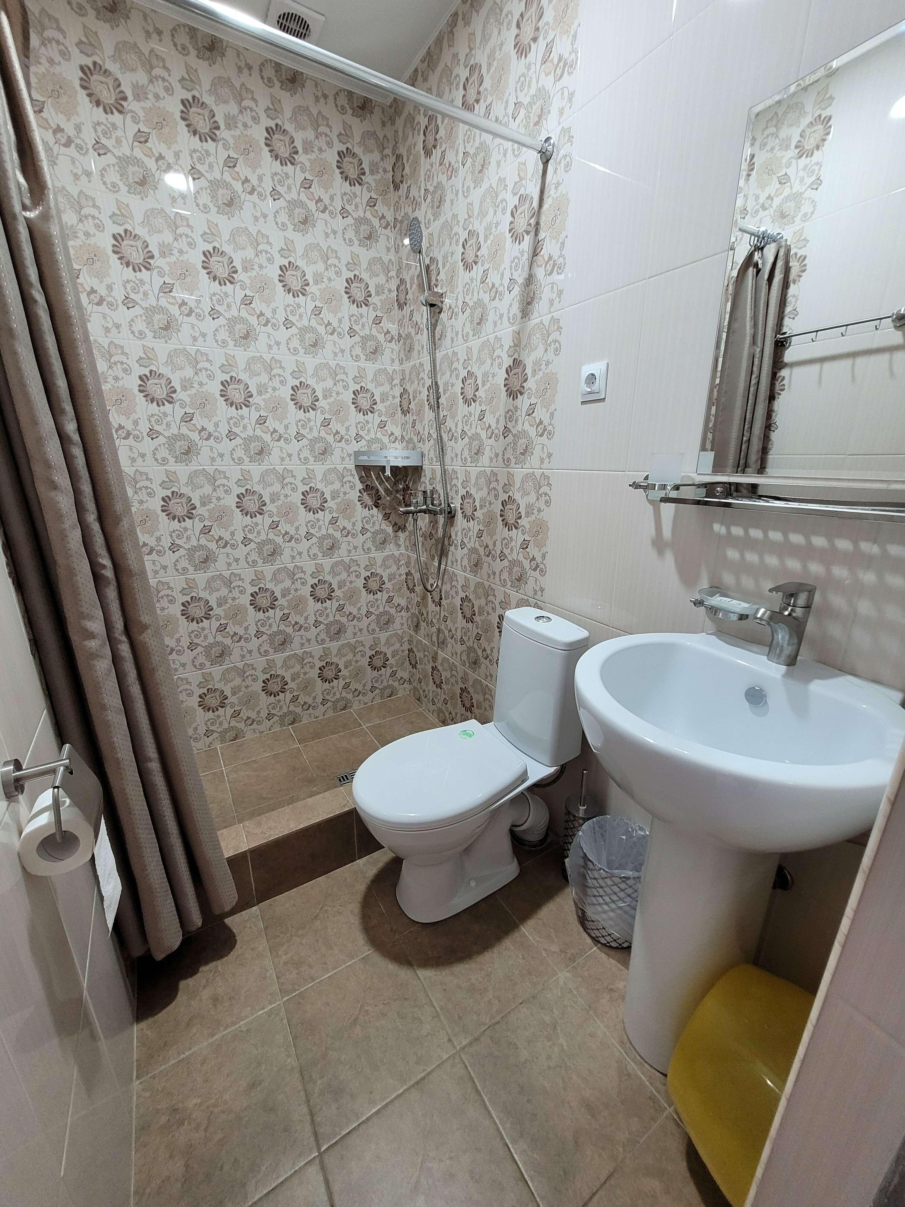 Двухместный номер с 1 кроватью и балконом