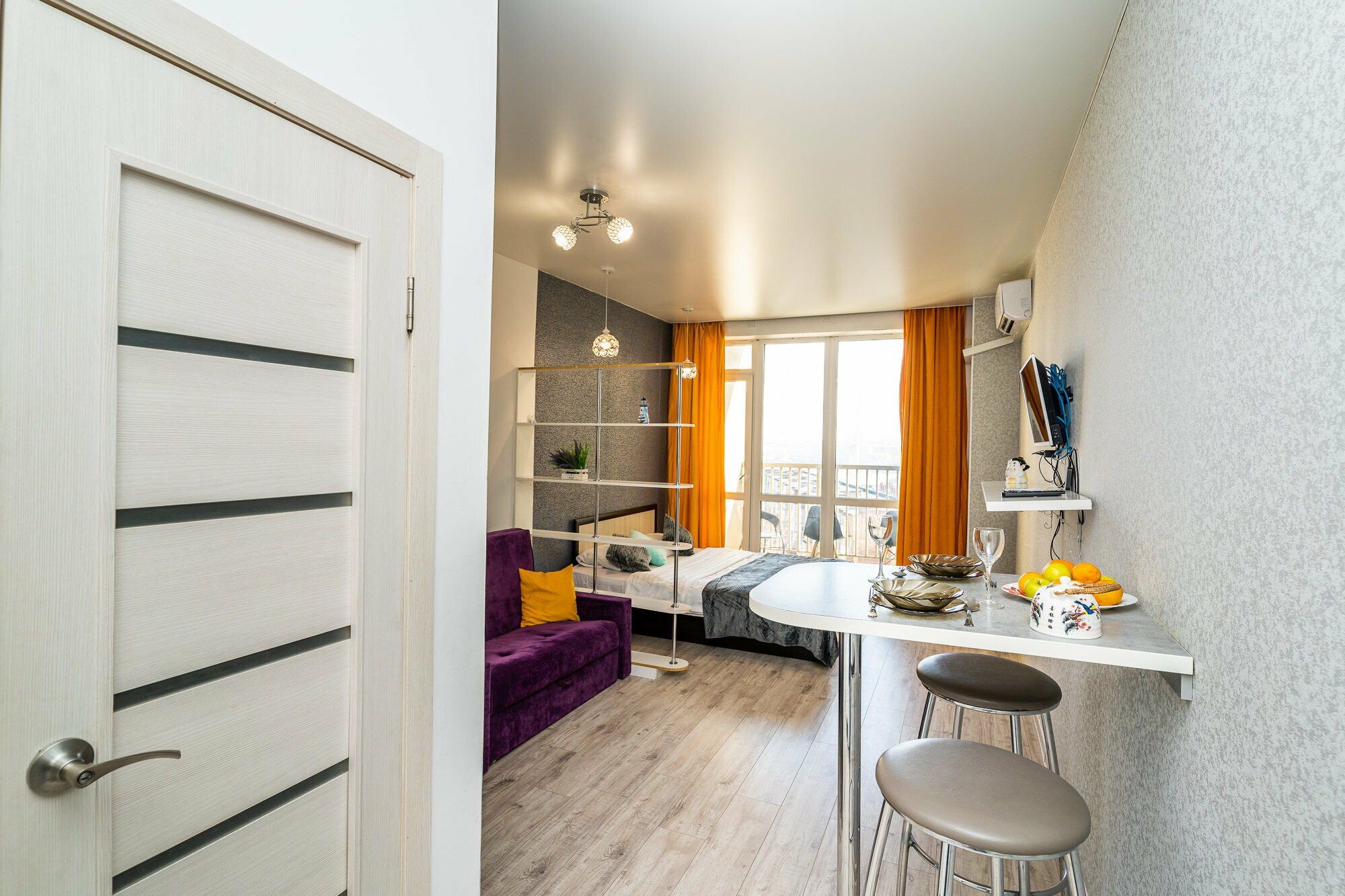 Четырехместный номер с балконом