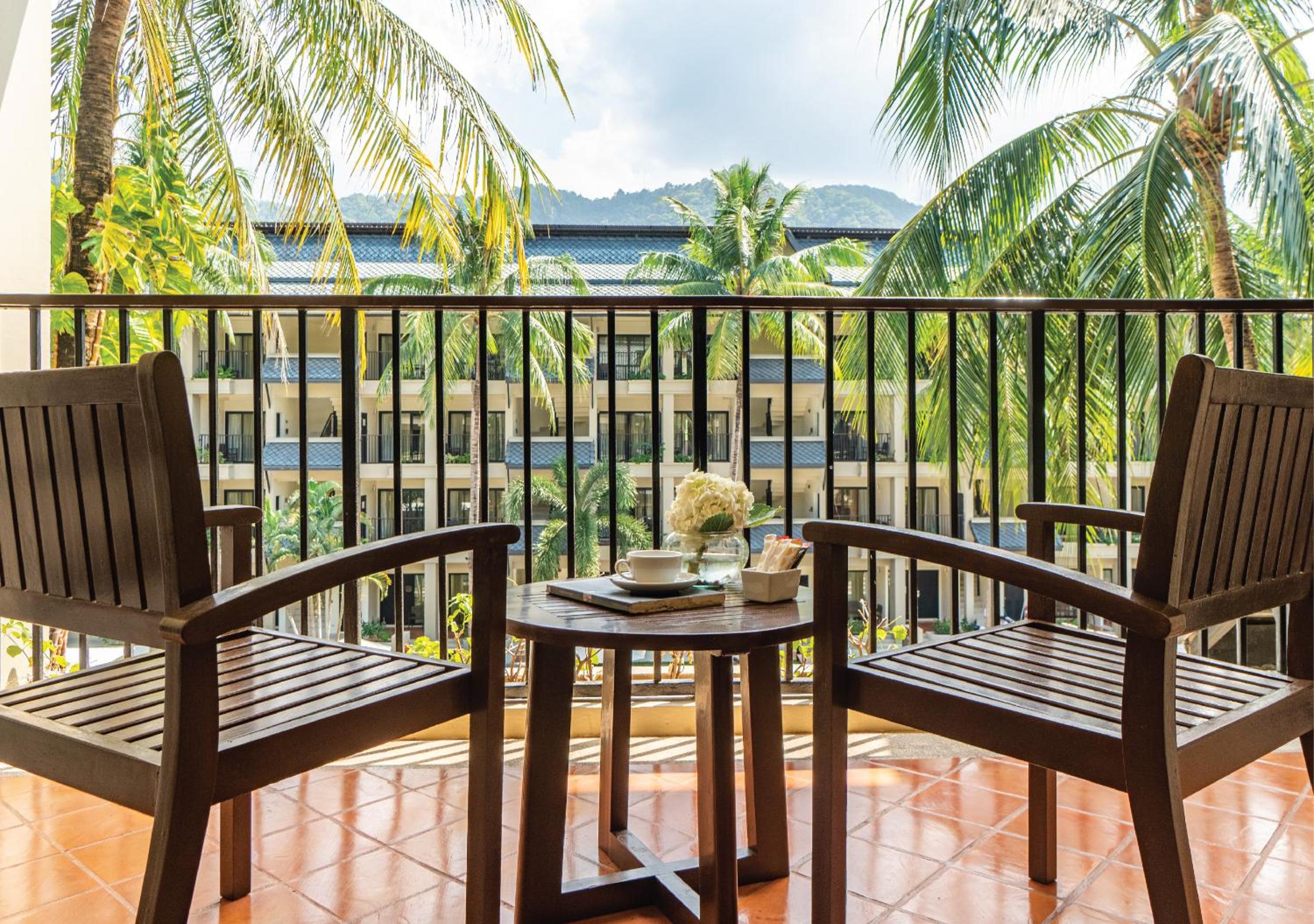Two-Bedroom Suite with Terrace and Pool View