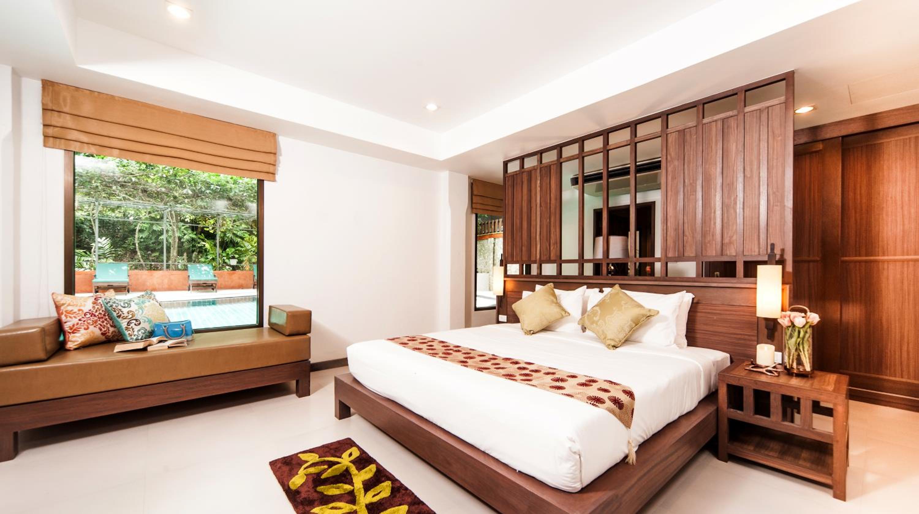 Suite with pool access