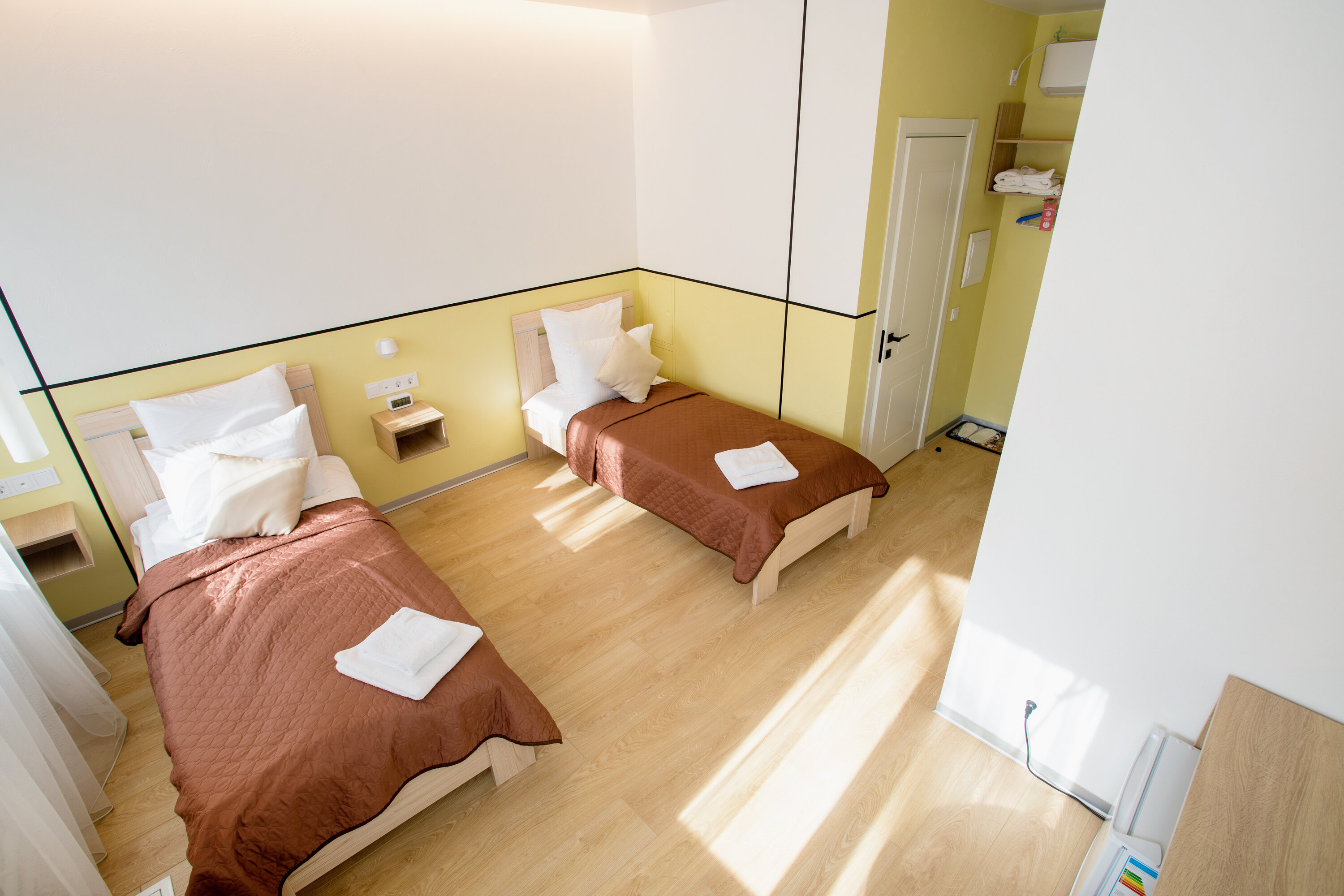 Бюджетный двухместный номер с 2 отдельными кроватями