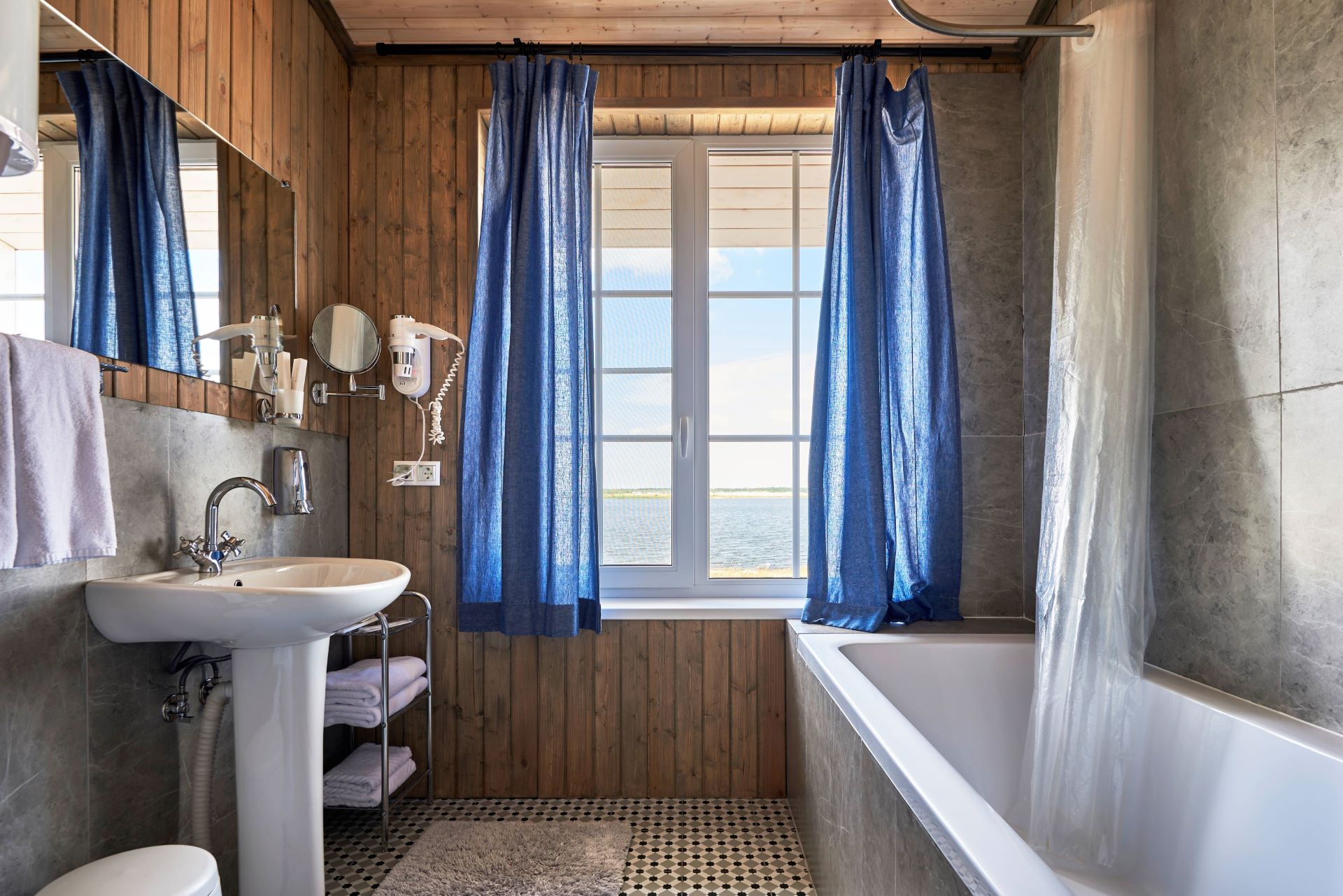 Номер в пляжном доме с террасой