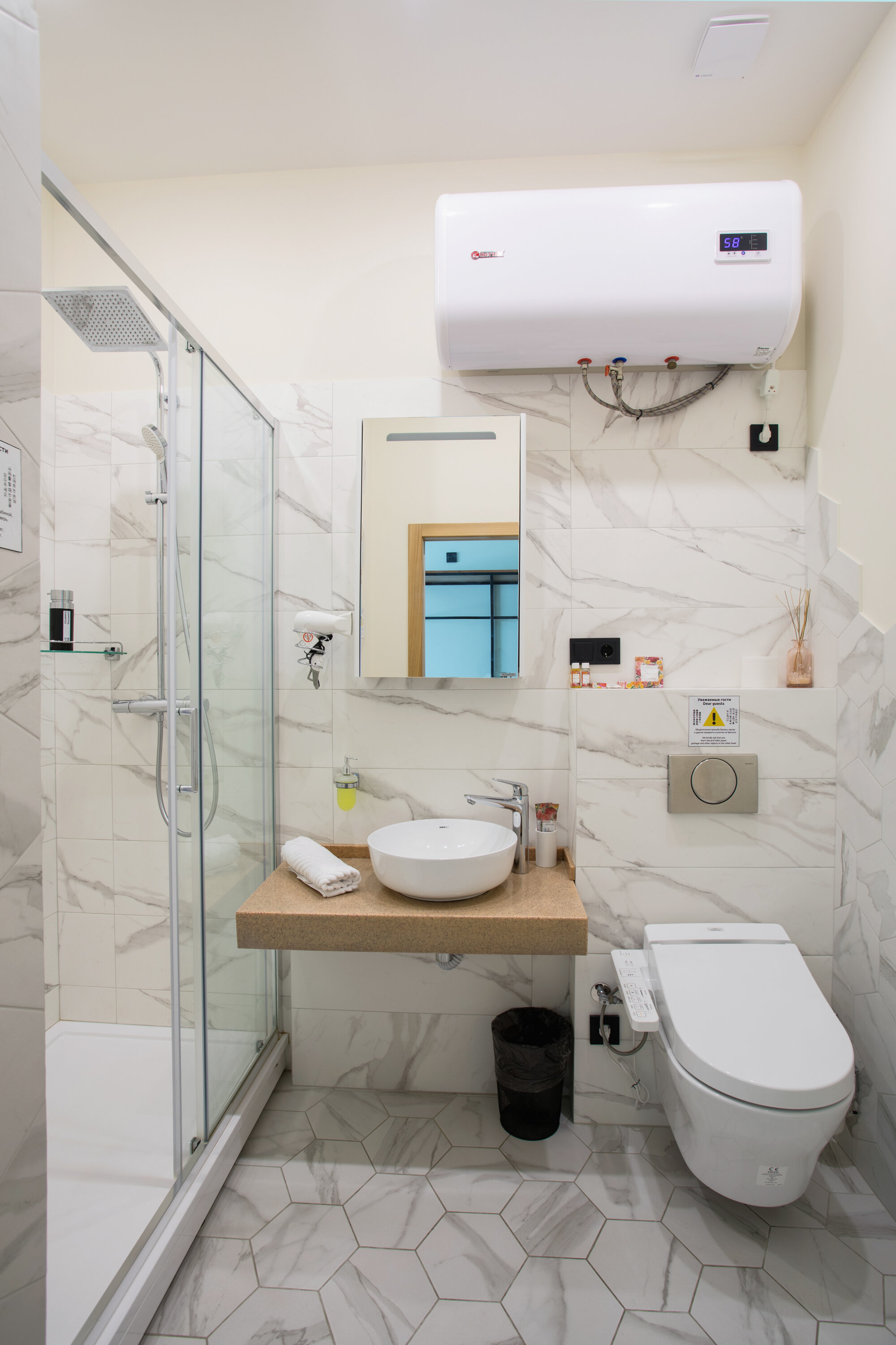 Двухместный номер с 1 кроватью и видом на море