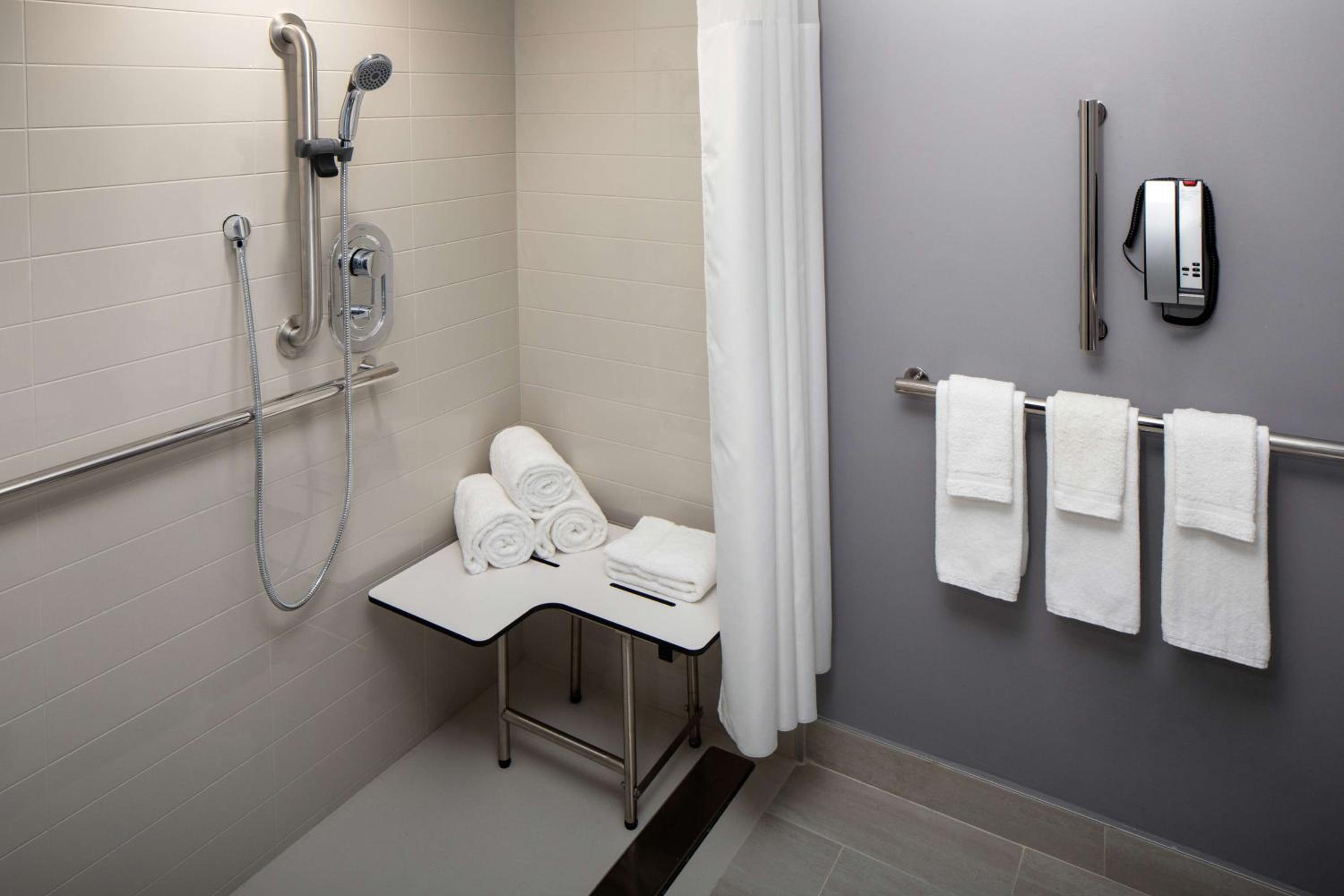King Room with Roll-In Shower - Disability Access