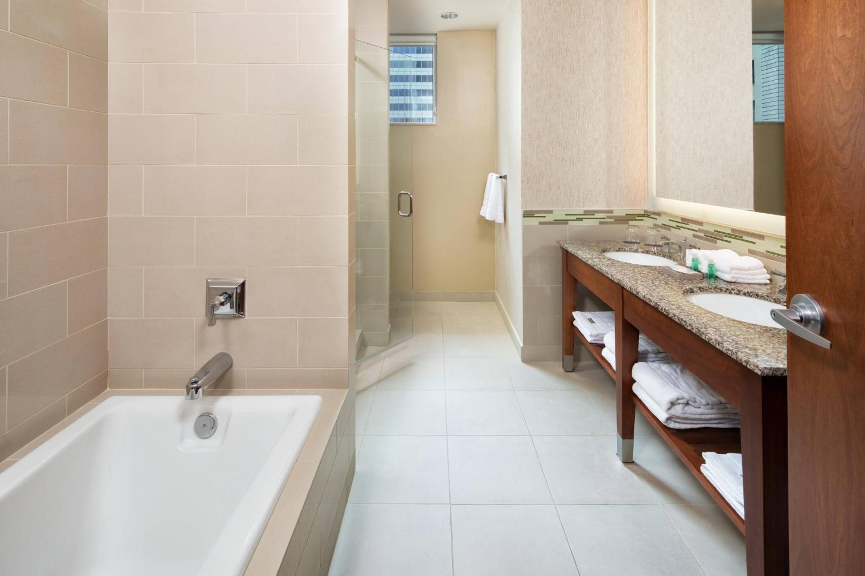 1 Bedroom Larger Suite, 1 King, Sofa bed, City view