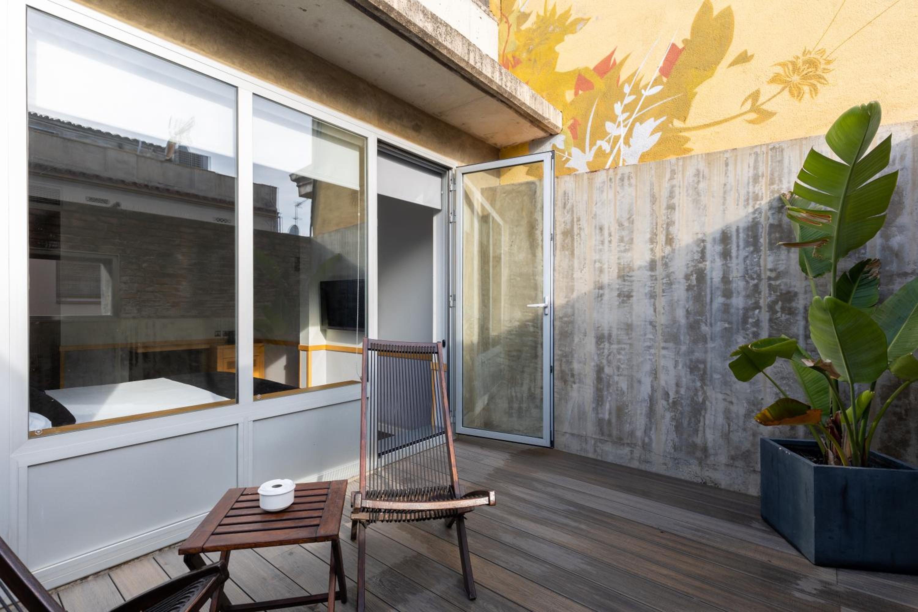 Double or Twin Room with Terrace