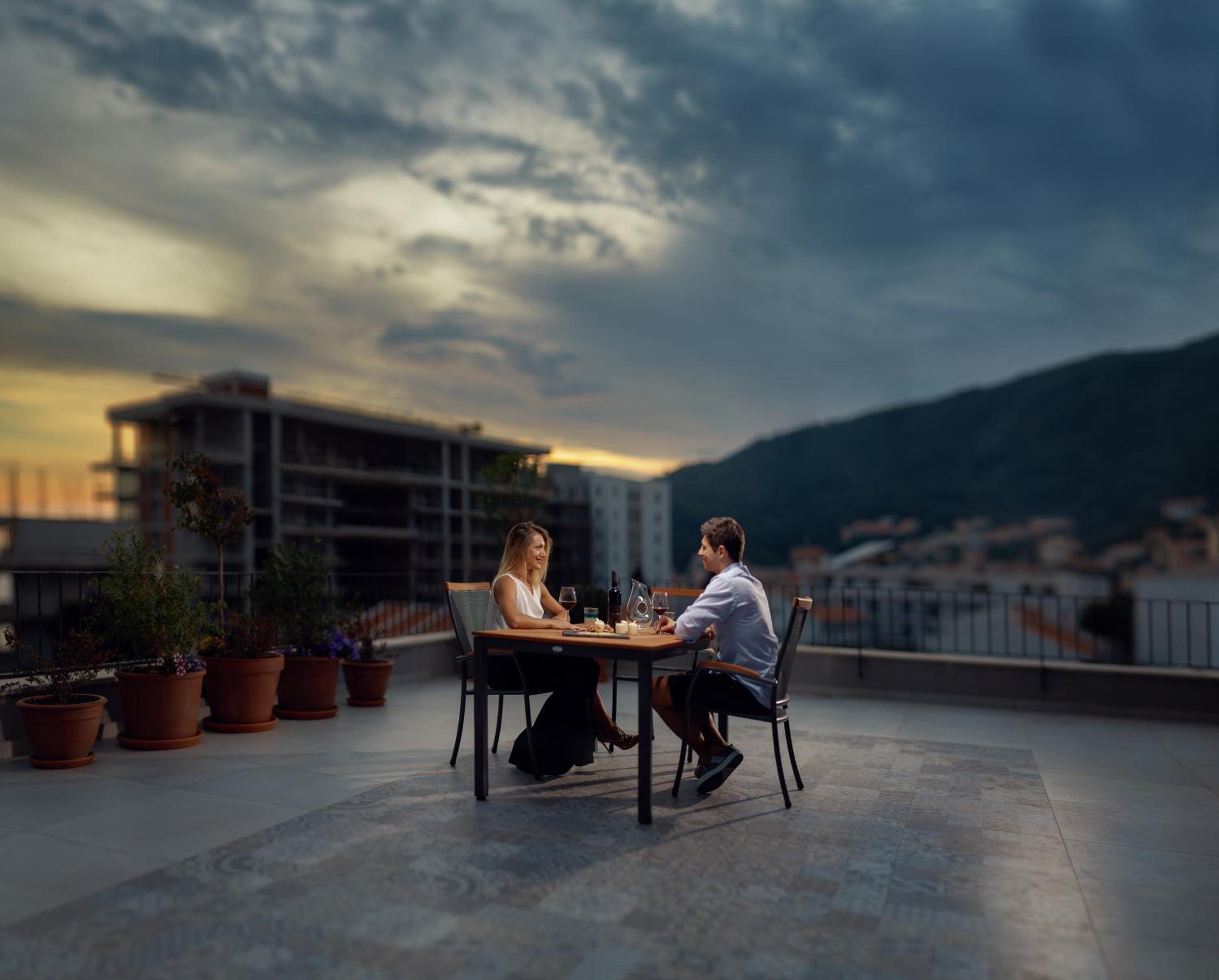 Presidential Two-Bedroom Apartment with Balcony