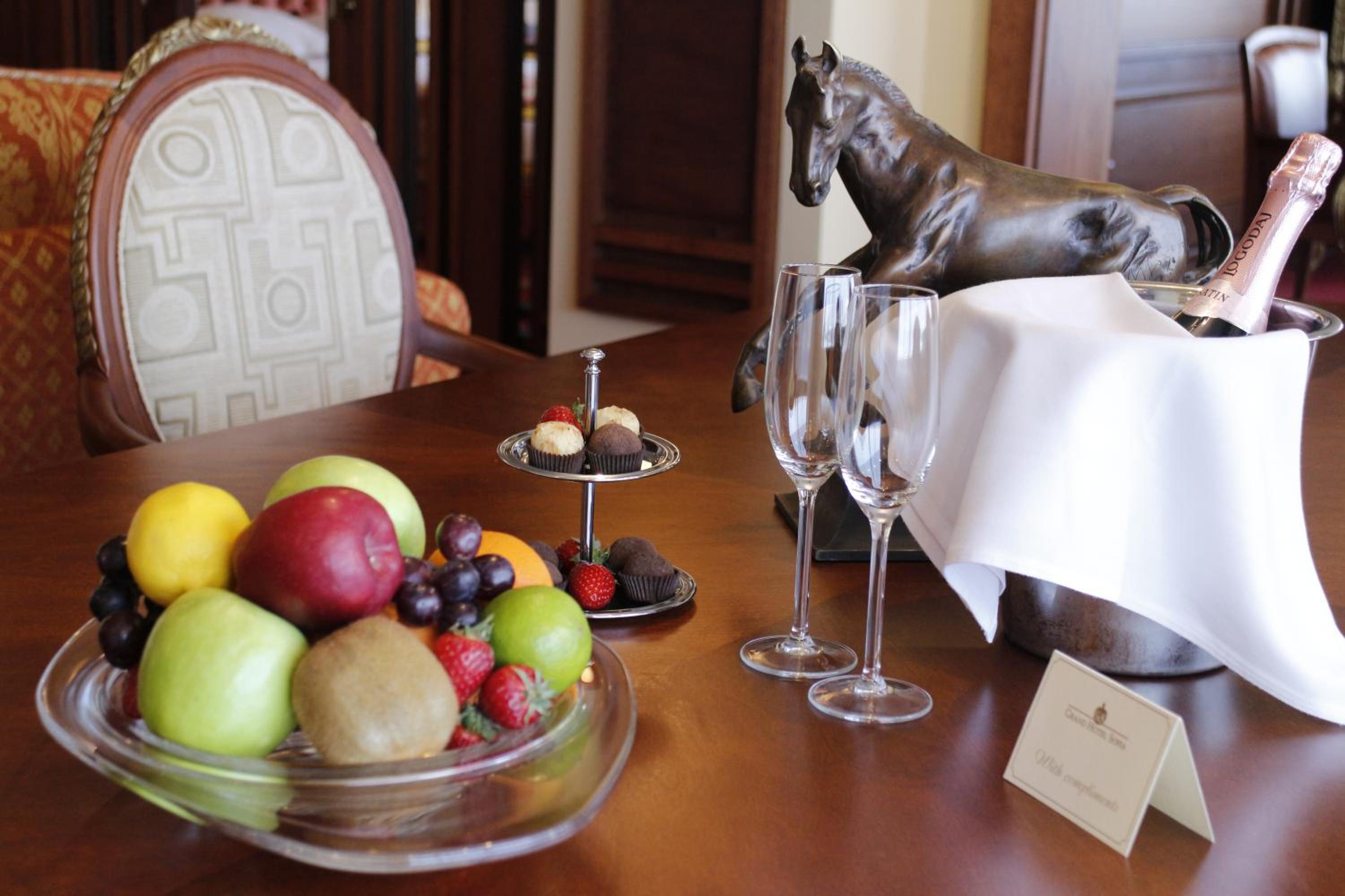 Grand Suite with a Master King Bedroom, Living Room and Separate Working Area