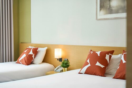 Superior Twin Room в Jeju Central City Hotel