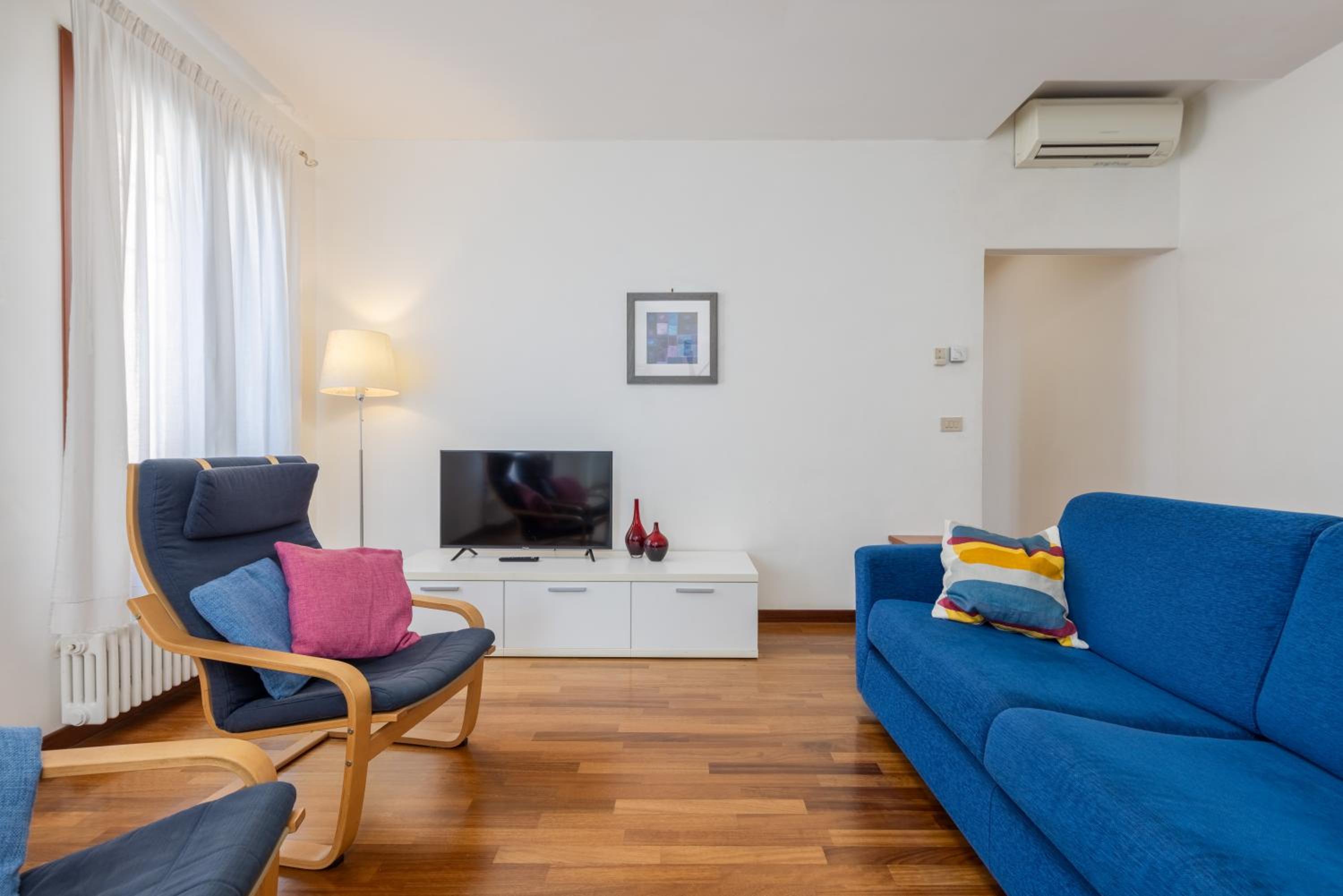 Three-Bedroom Apartment with Canal View