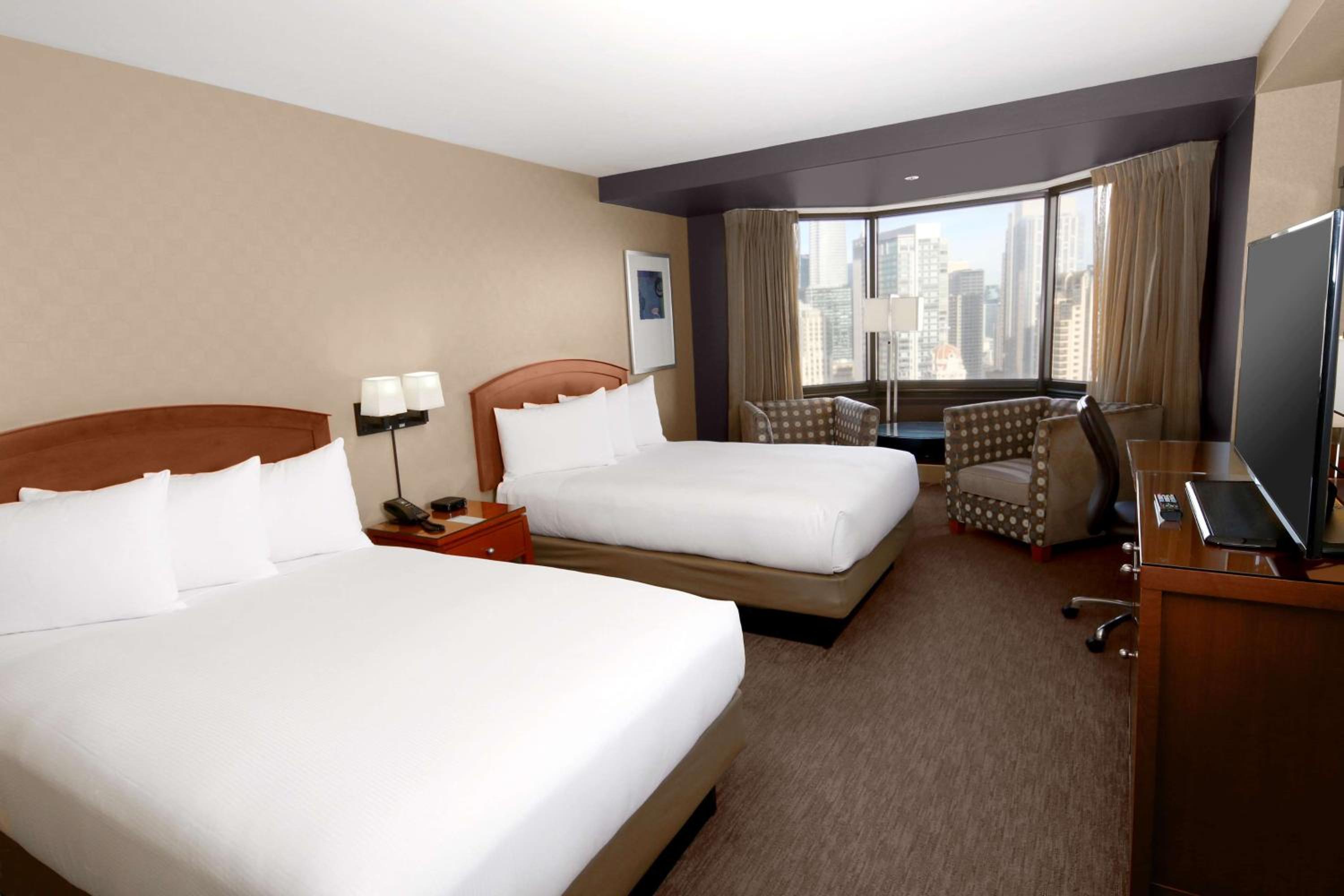 Skyline View - Two Double Beds