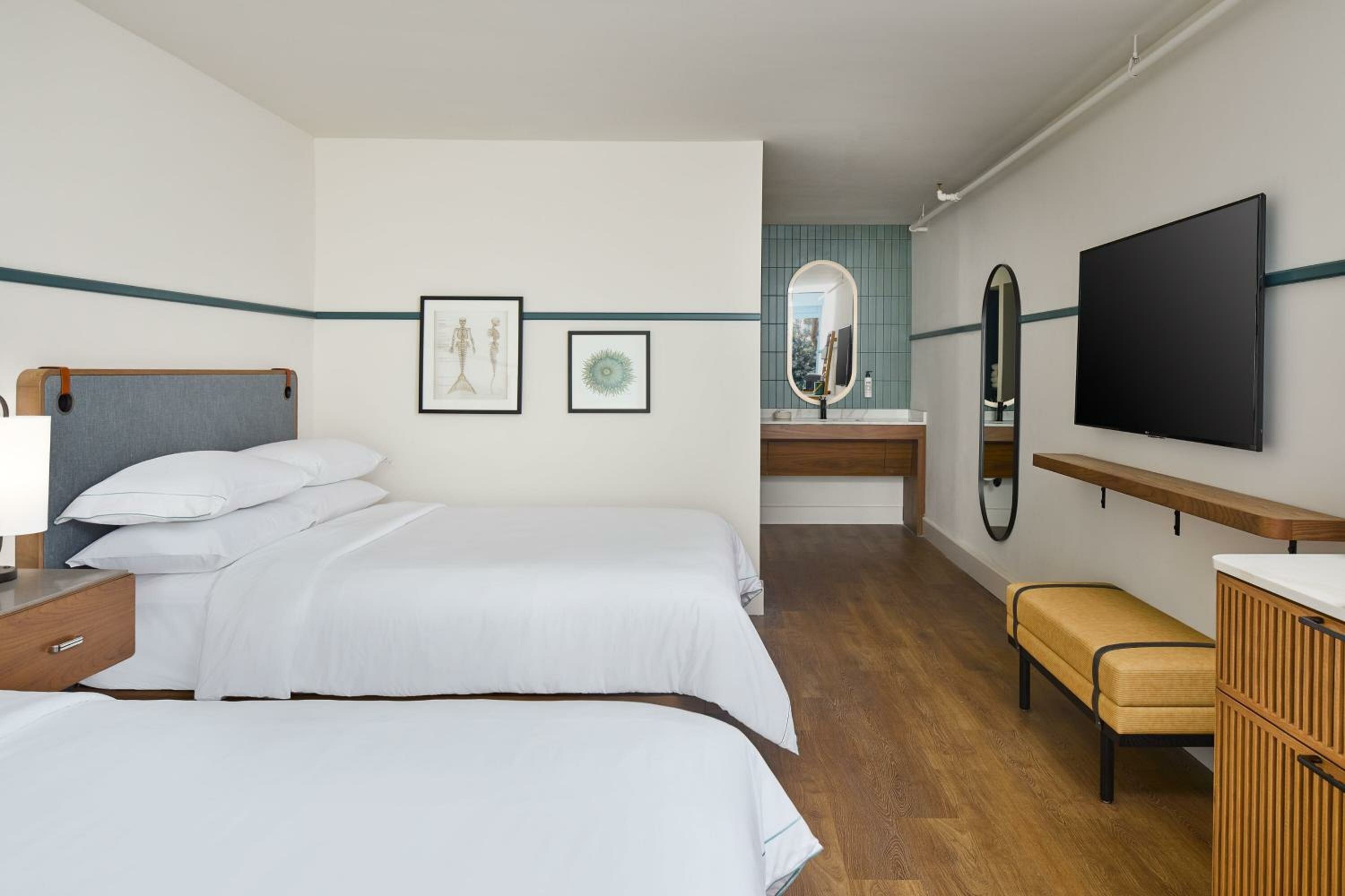 Premium Queen Room with Two Queen Beds and Ocean View