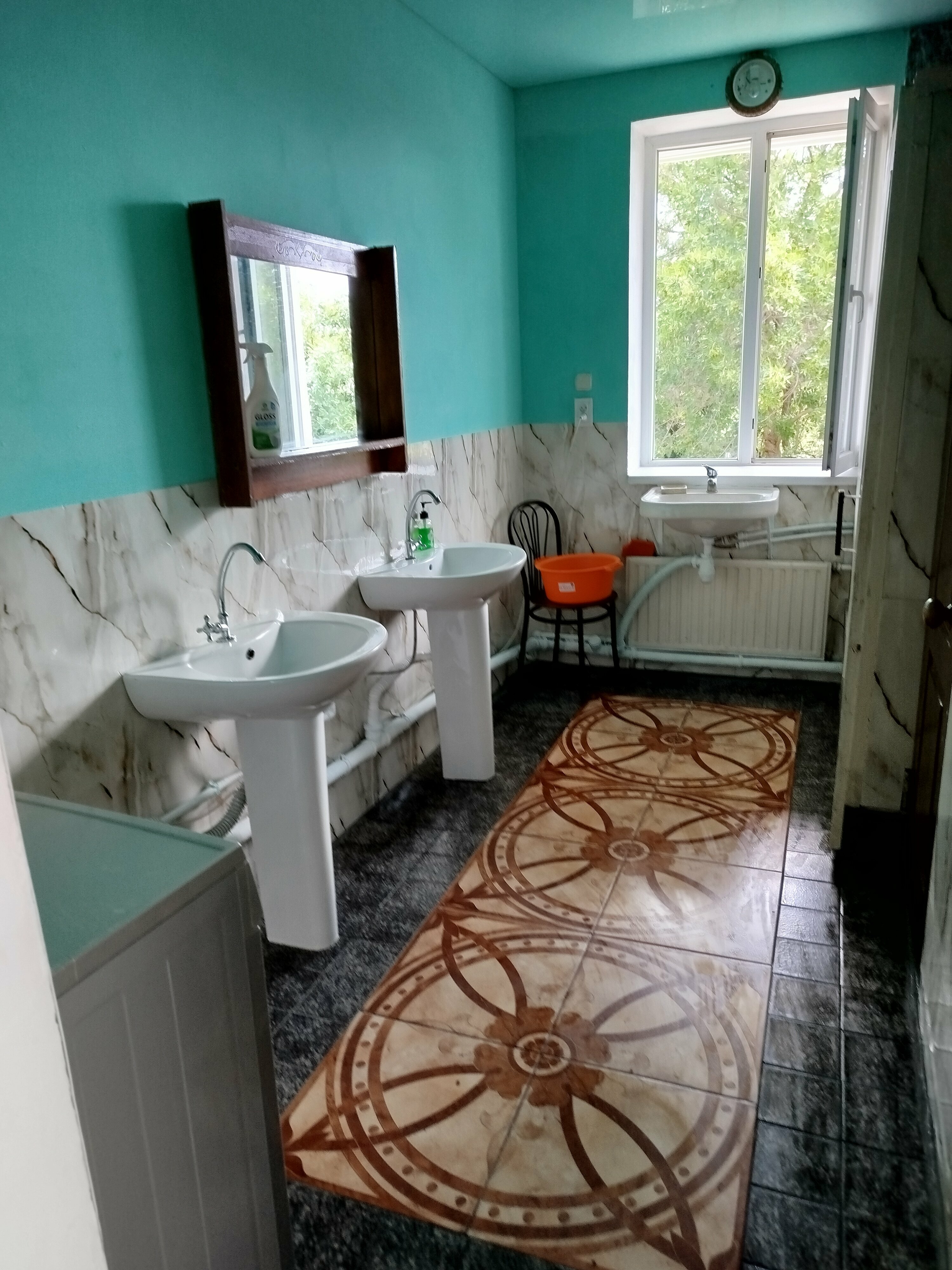 Трехместный номер с видом на сад