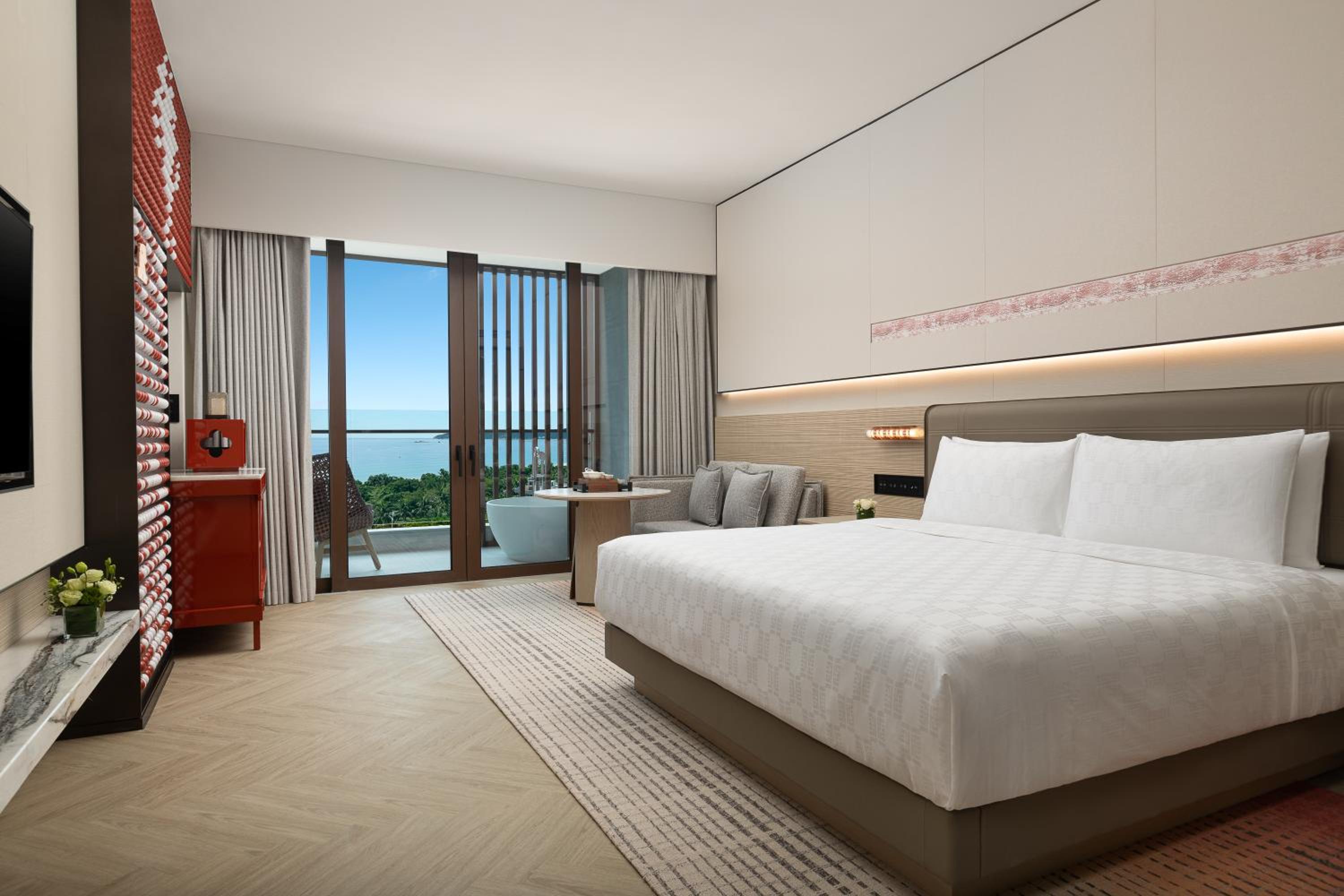 Standard King Room with Ocean View -High Floor