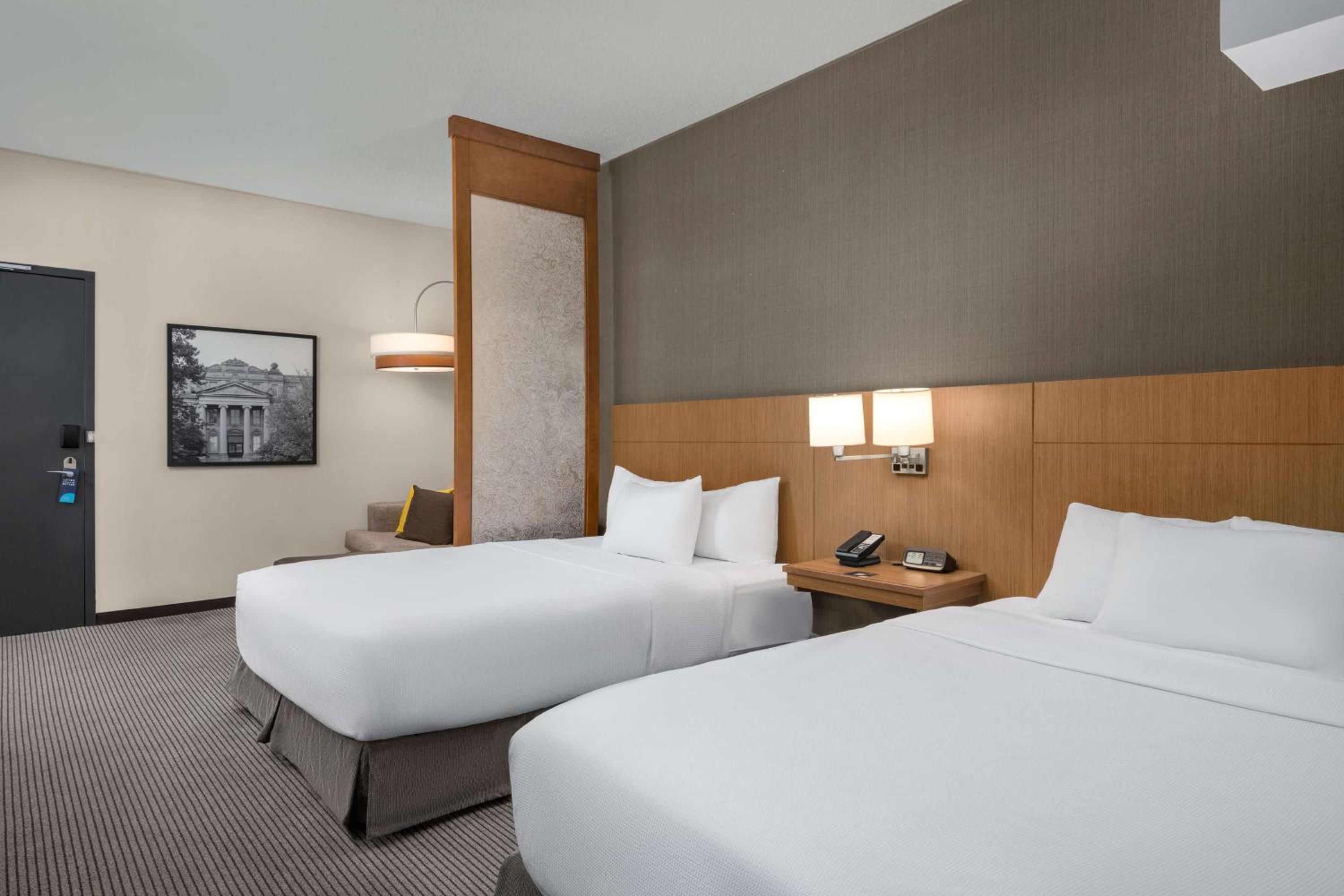 Double Queen Room with Accessible Tub and Sofa Bed