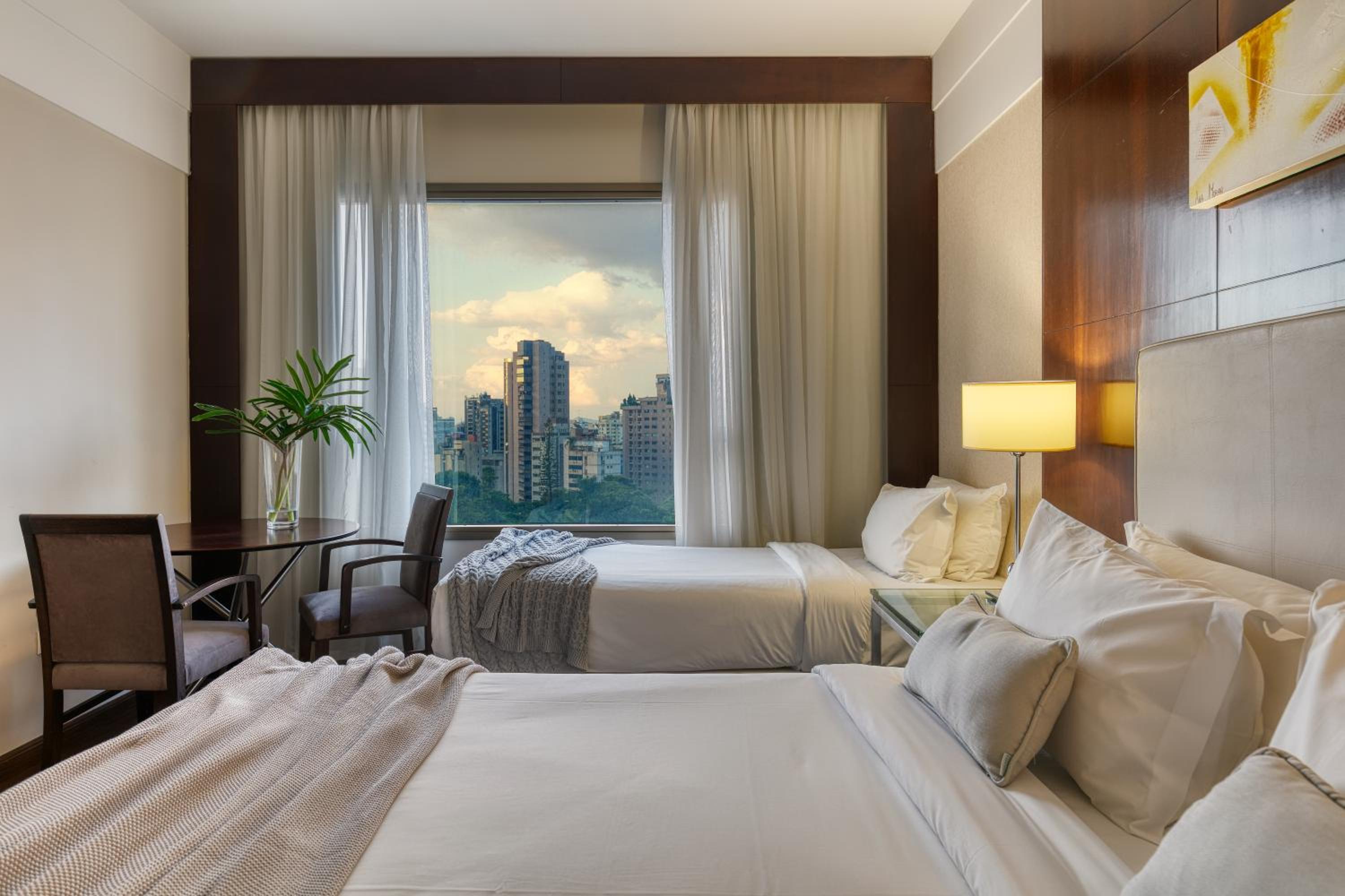 Classic Room with One Double Bed and One Single Bed