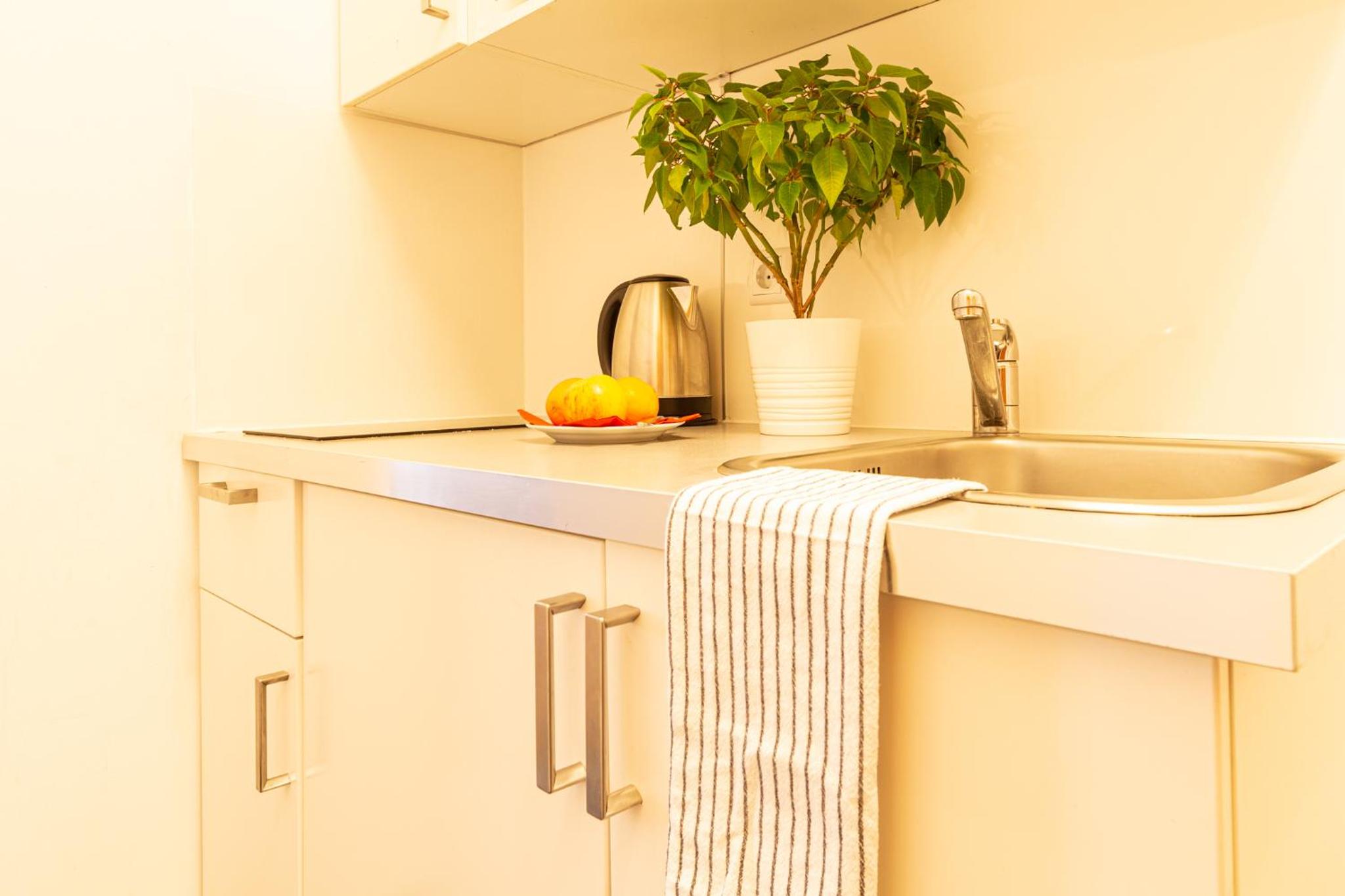 Family Room with Kitchen