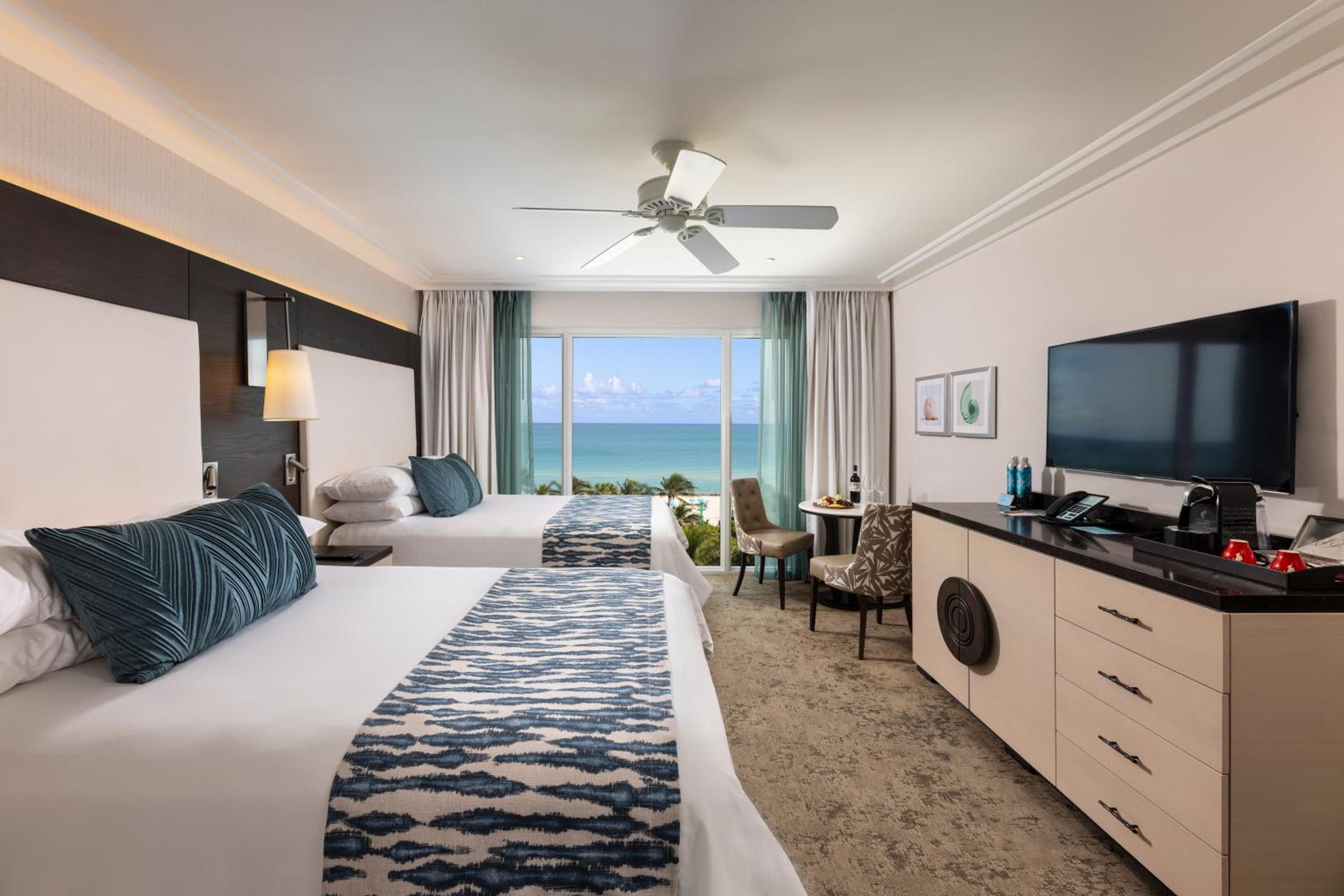 Oceanfront 2 Double Beds