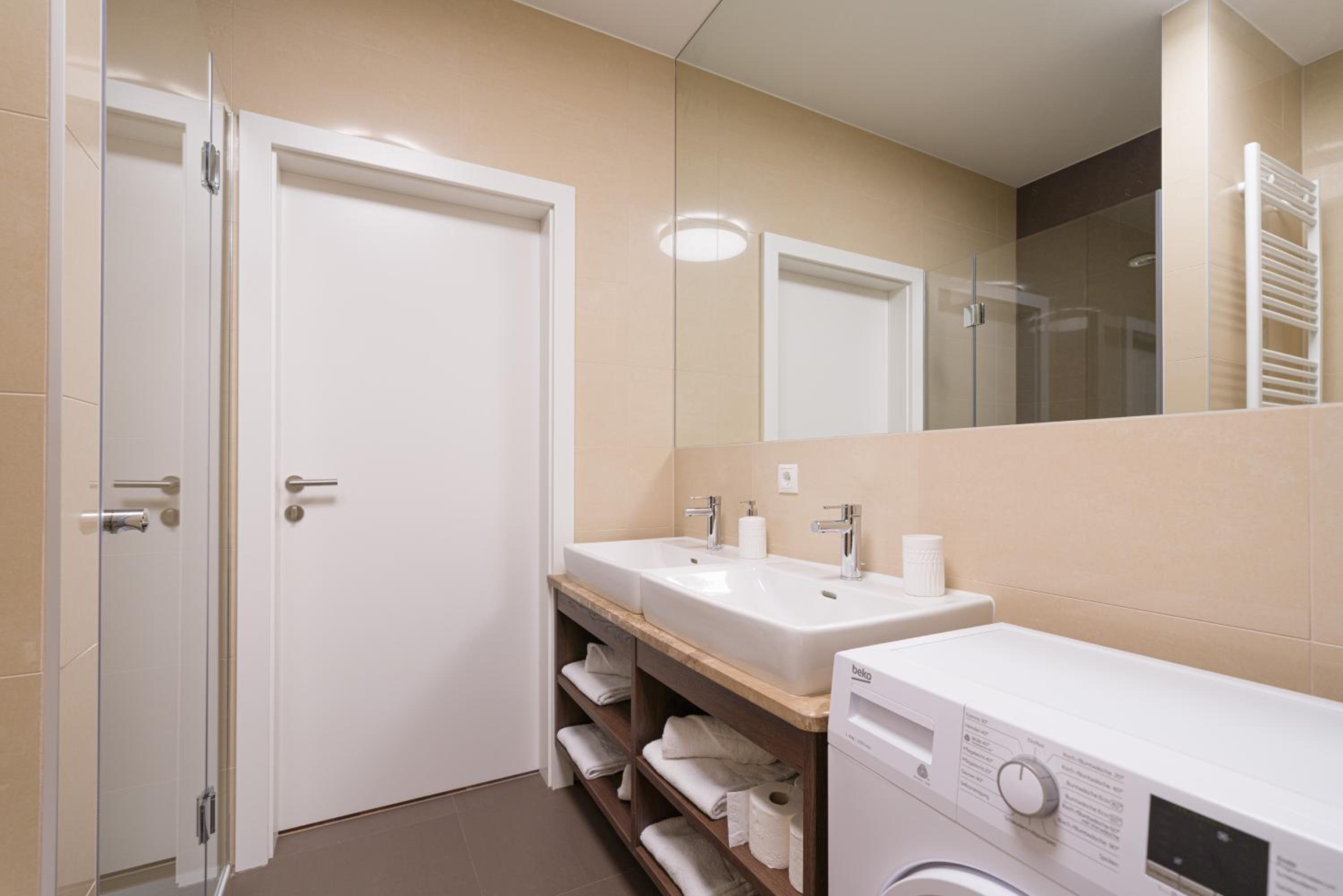 Three-Bedroom Apartment with Balcony