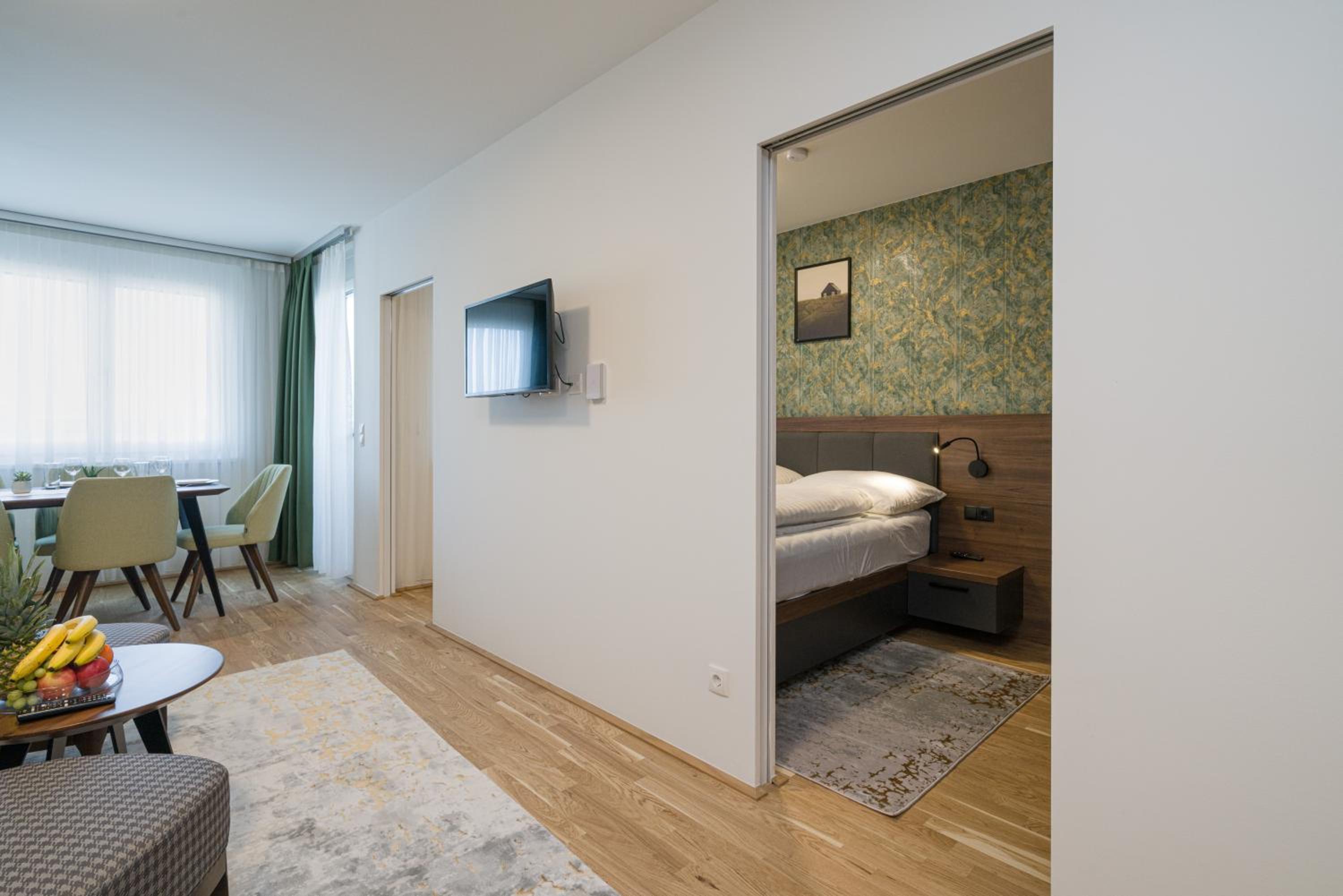 Two-Bedroom Apartment with Balcony