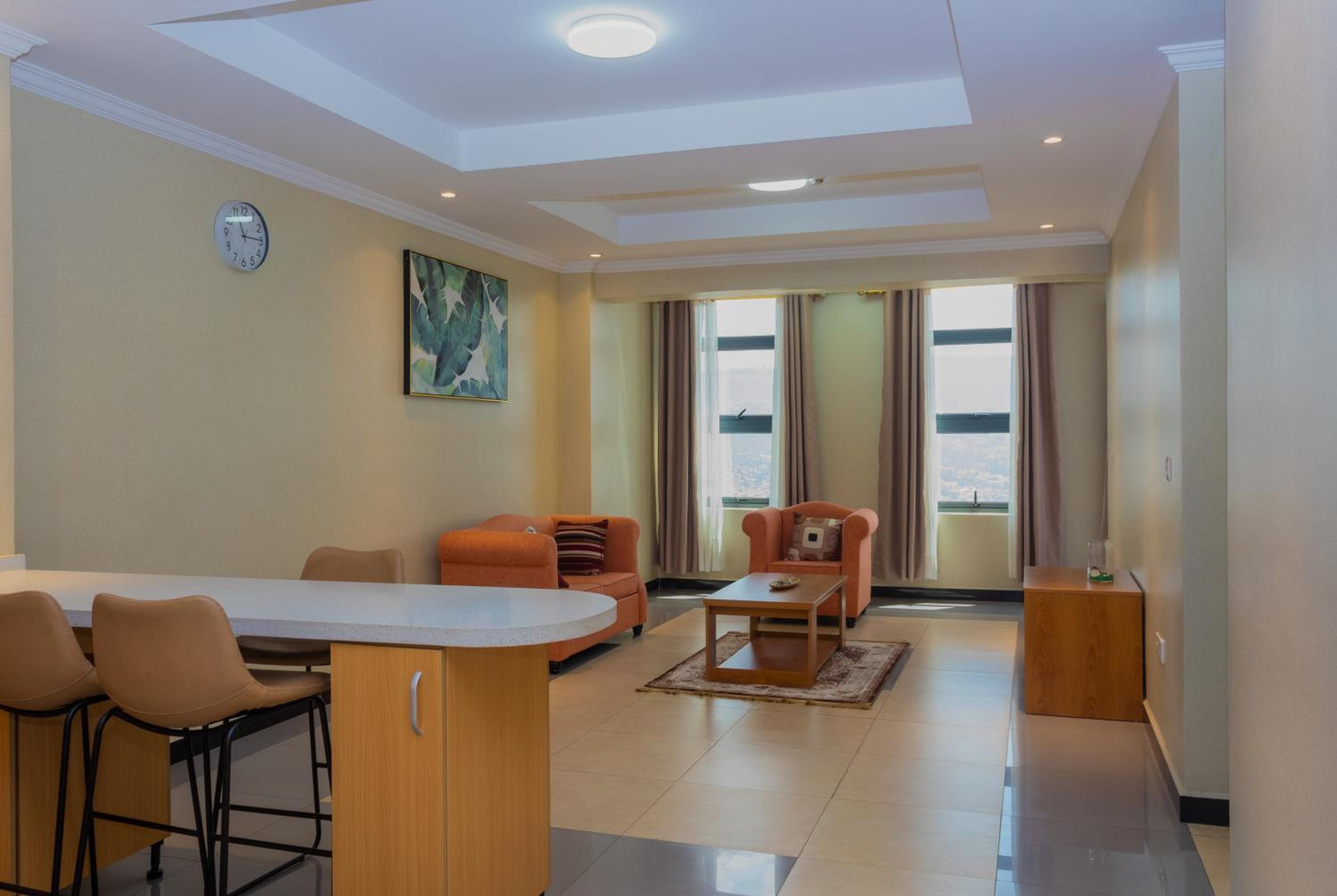 Two-Bedroom Apartment with Mountain View