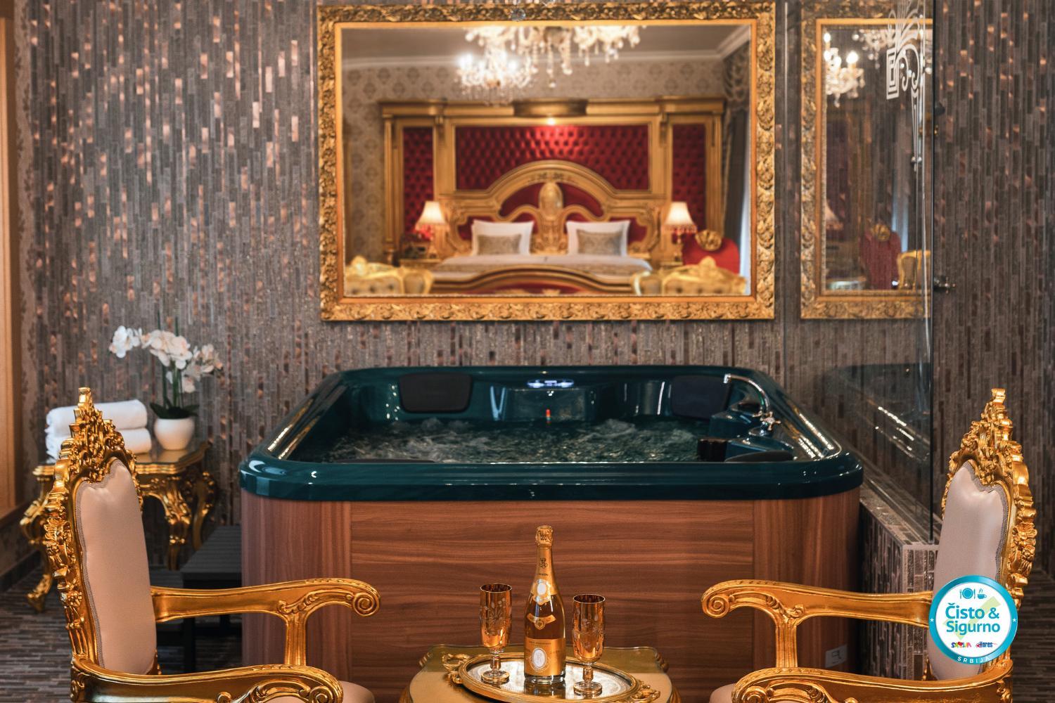 King Louis XVI King Suite - VIP Floor (VIP Spa Access)