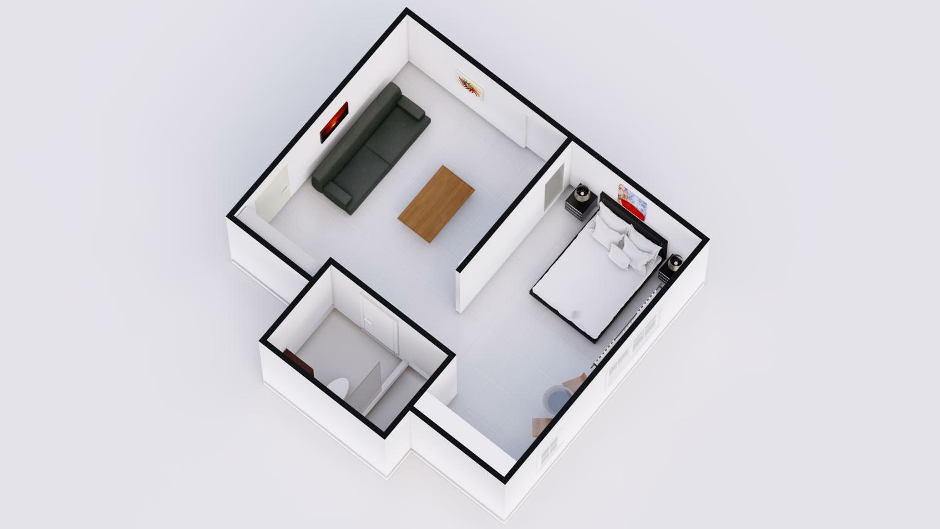 Superior One-Bedroom Suite with Kitchen