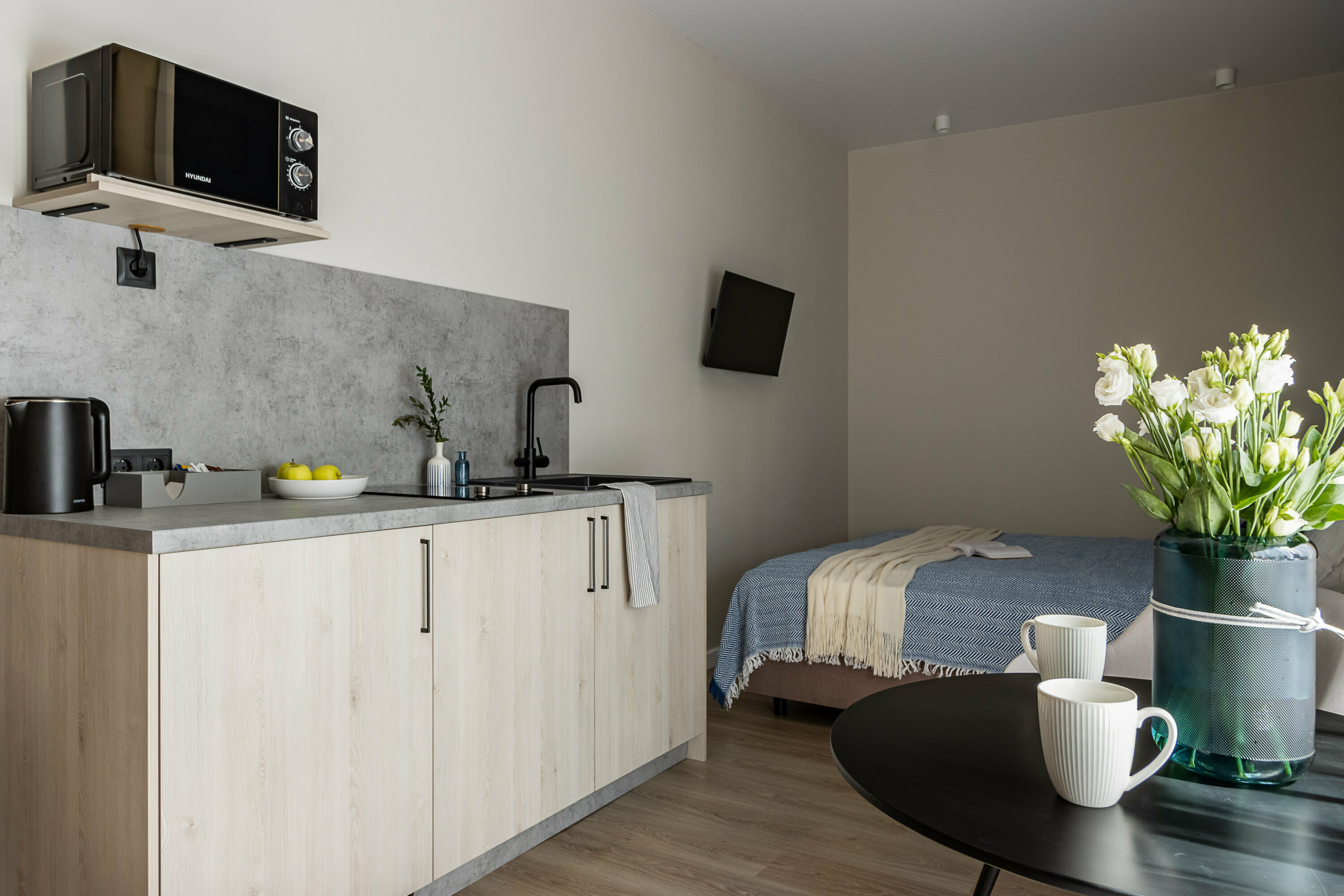 Апартаменты с кухней