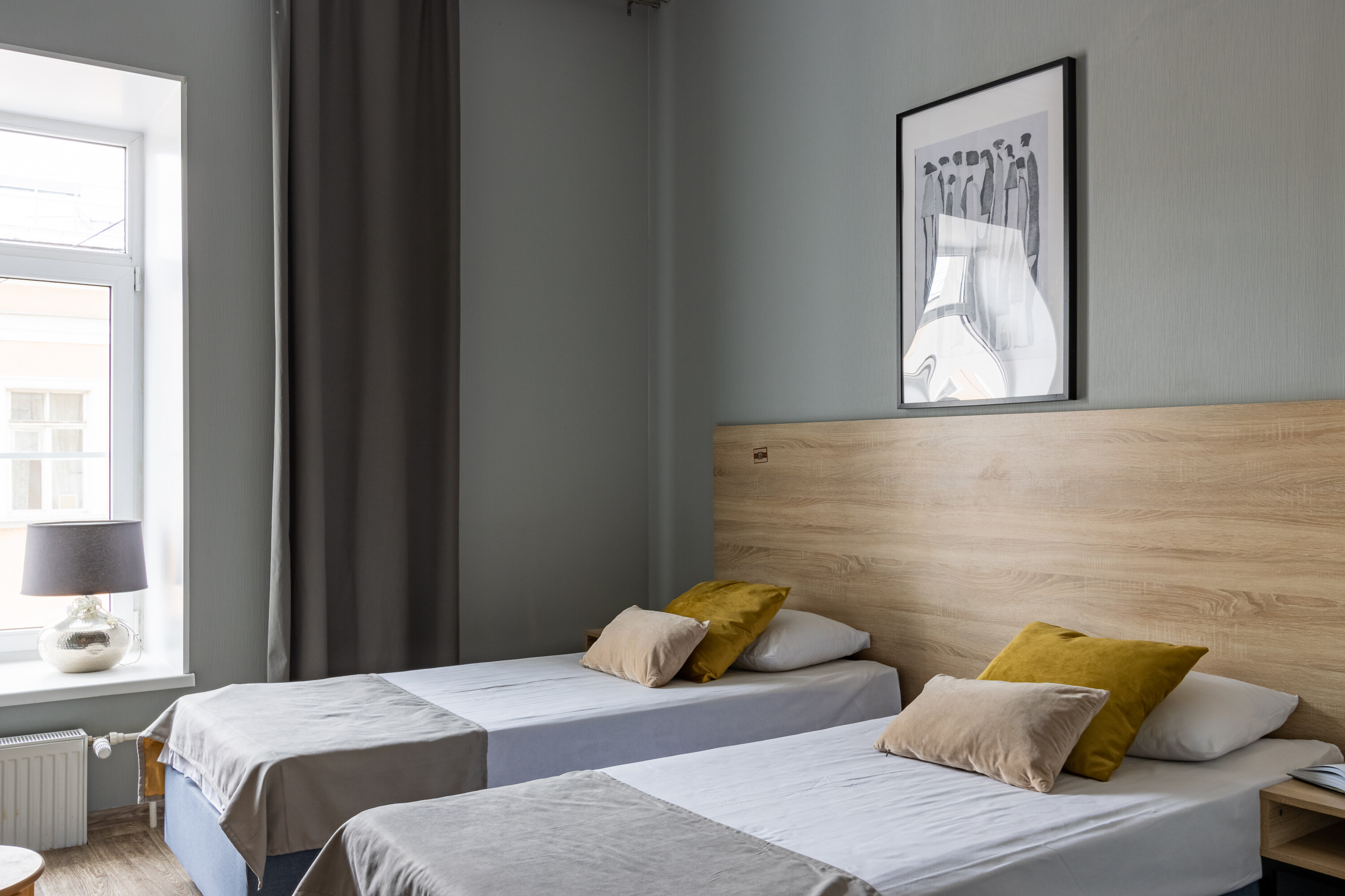 Стандартный номер с 1 или 2 кроватями