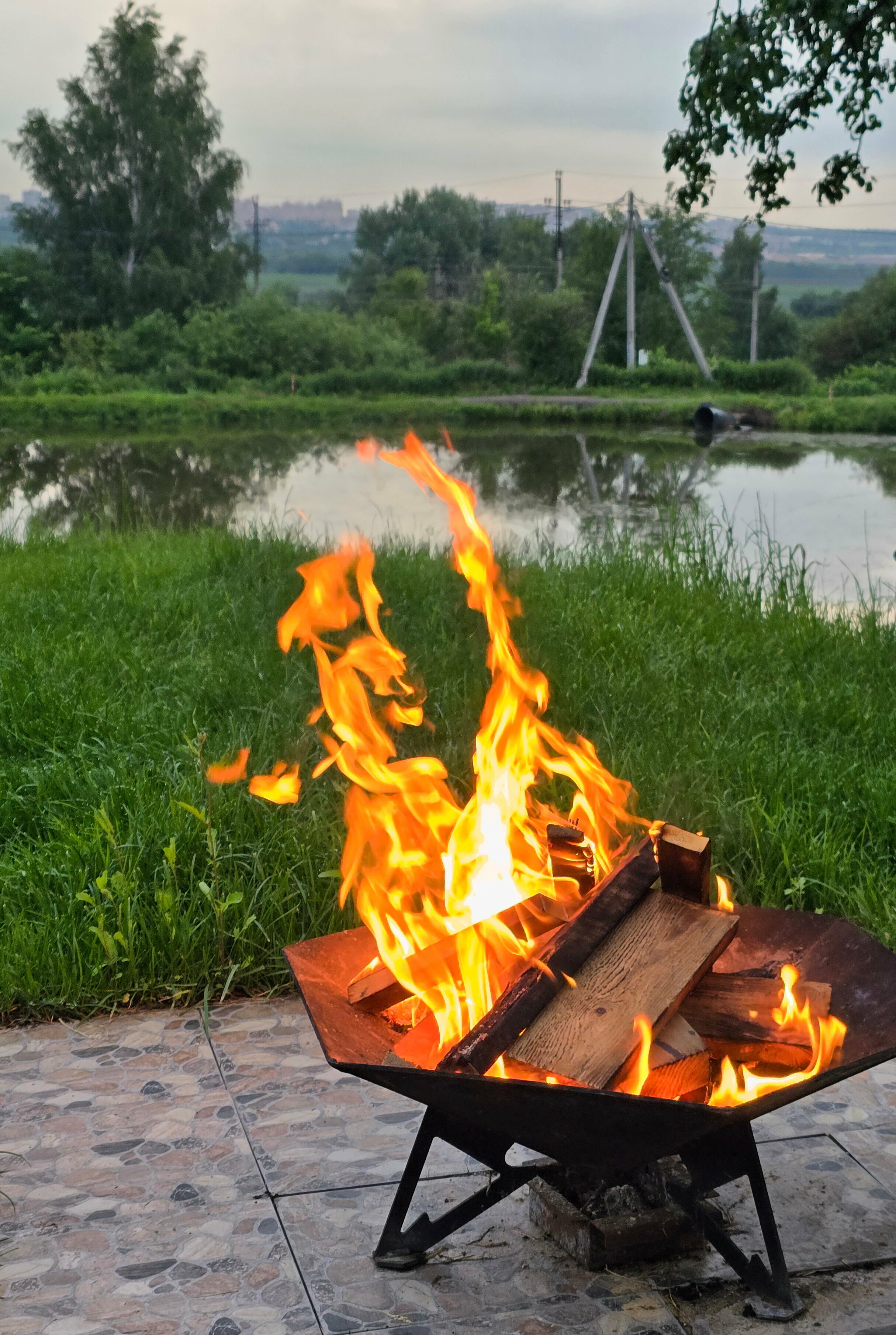 Дом с видом на озеро