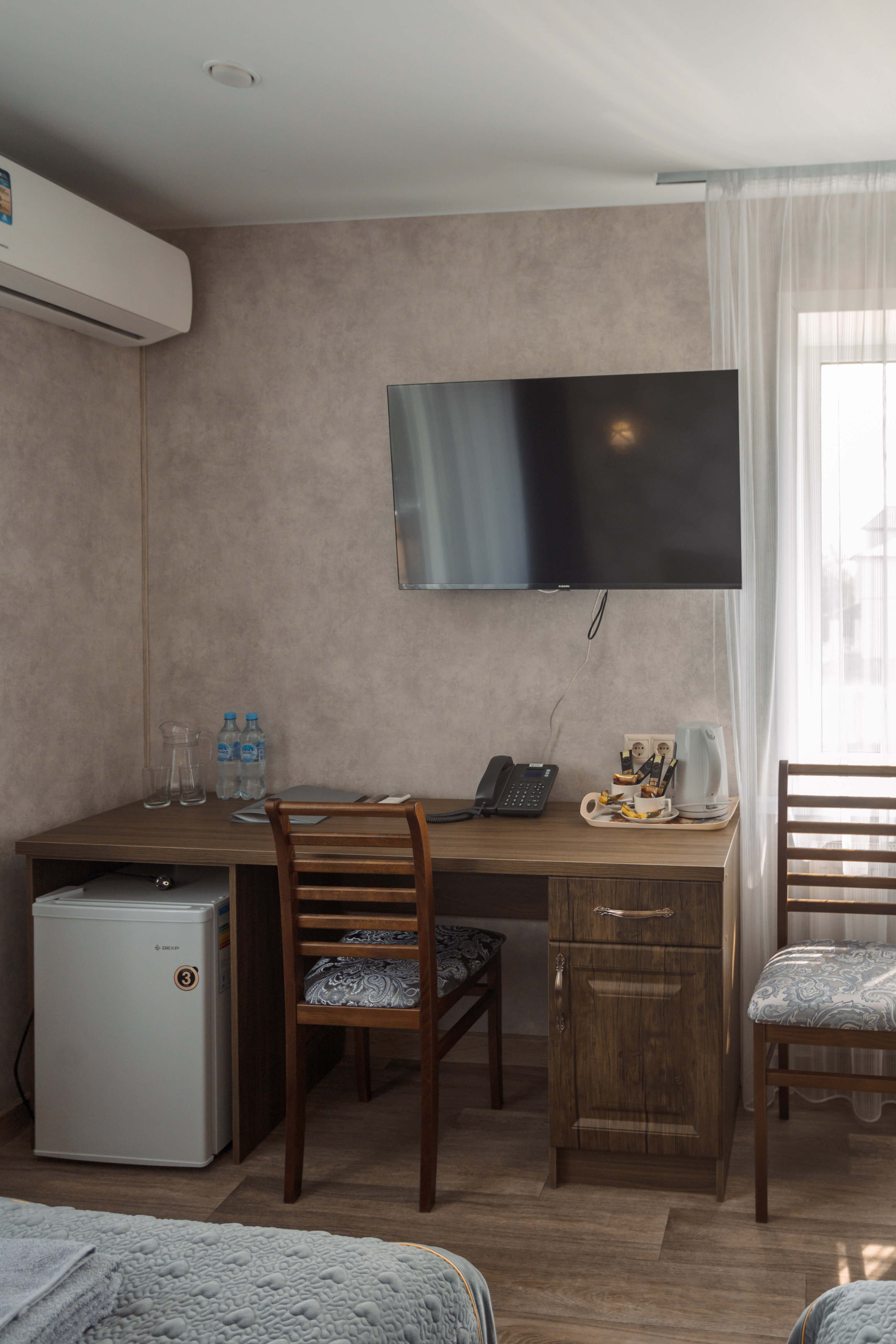 Двухместный номер с 2 отдельными кроватями и душем