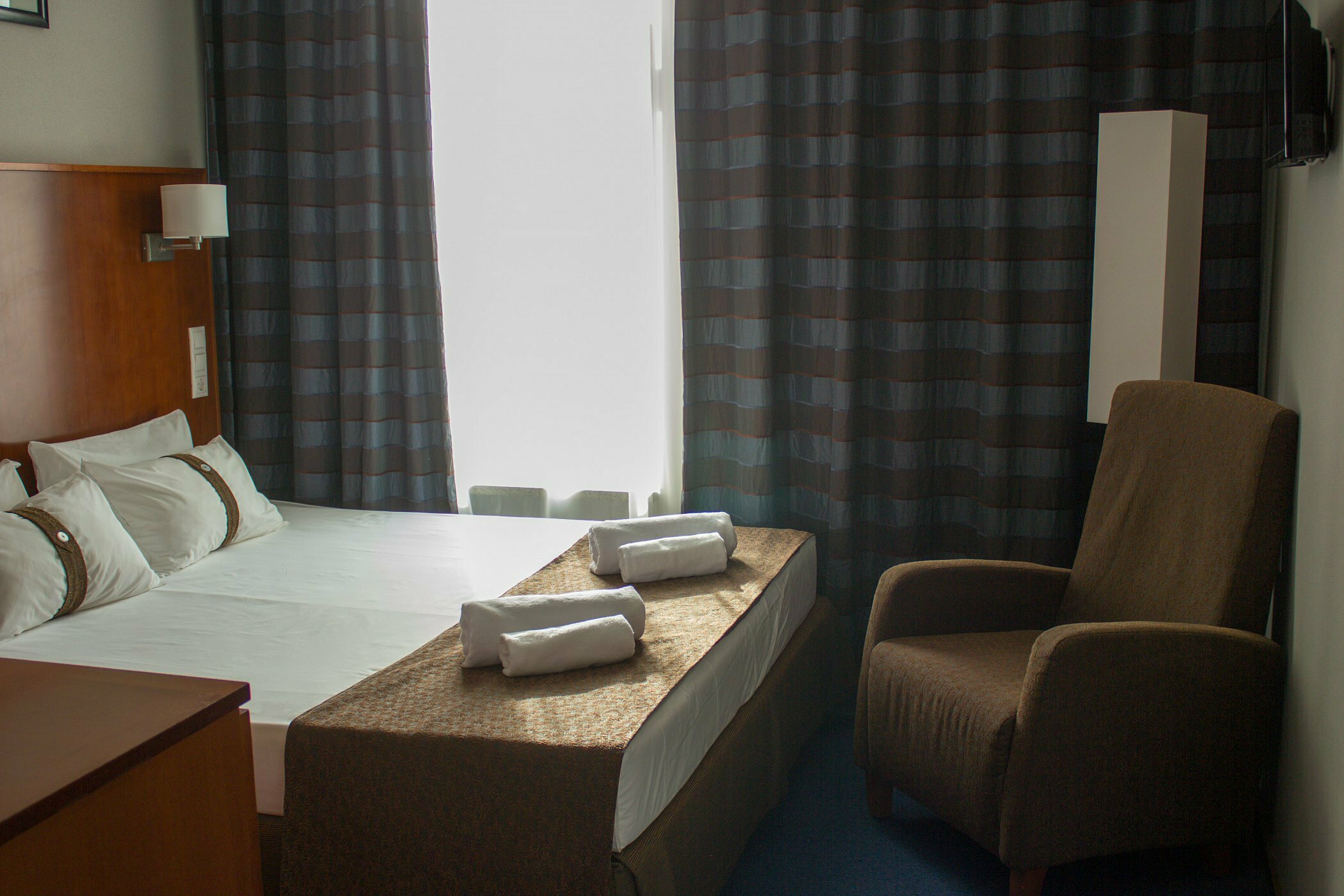 Комфорт с одной большой кроватью