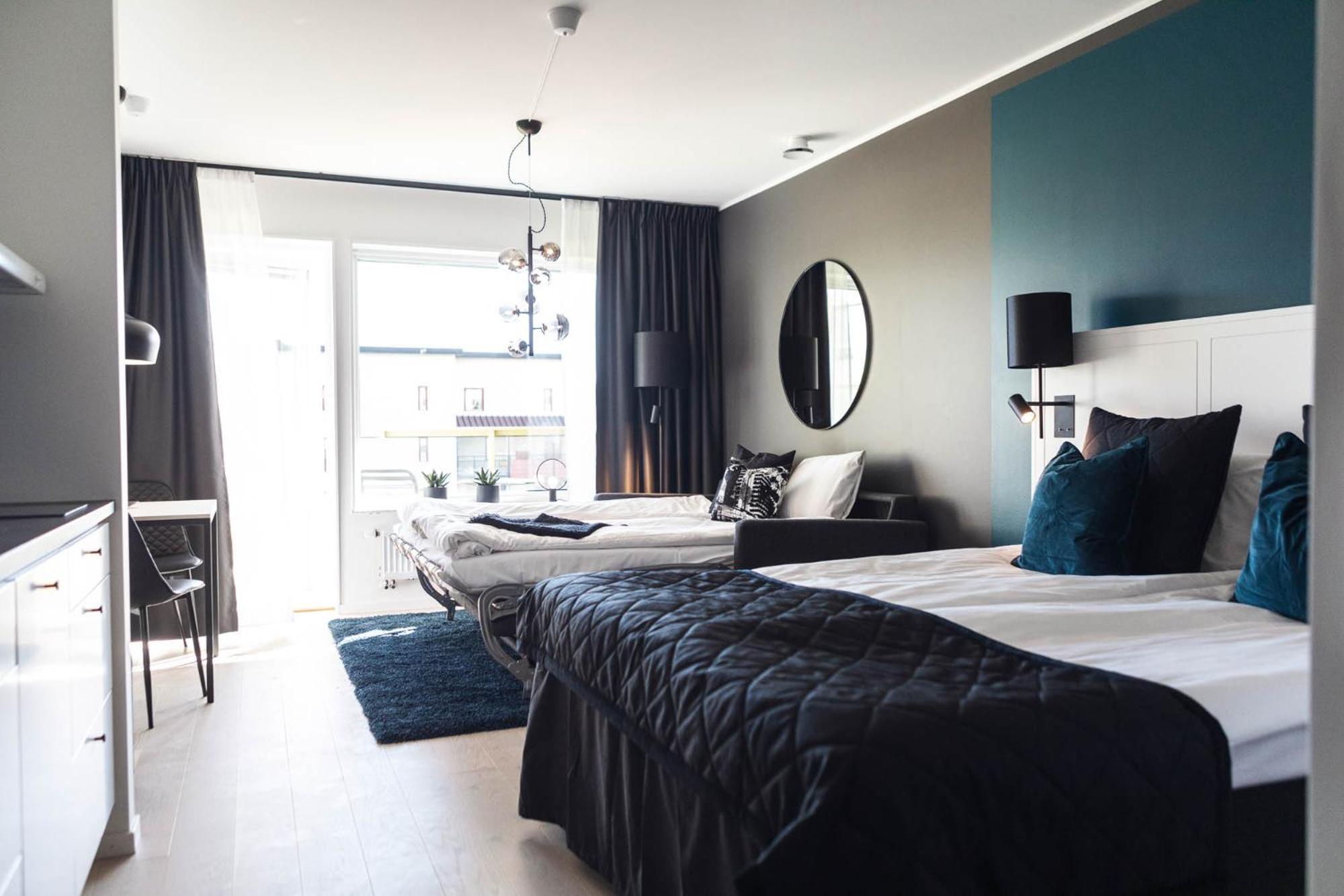 Studio Double with Sofa Bed