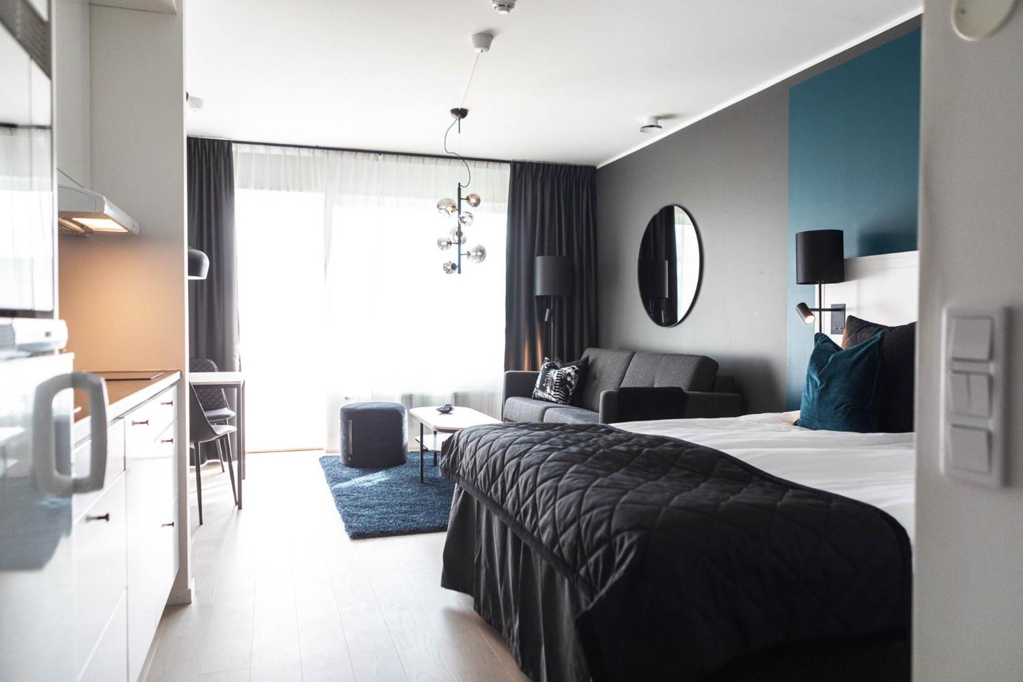 Studio Double with Sofa Bed
