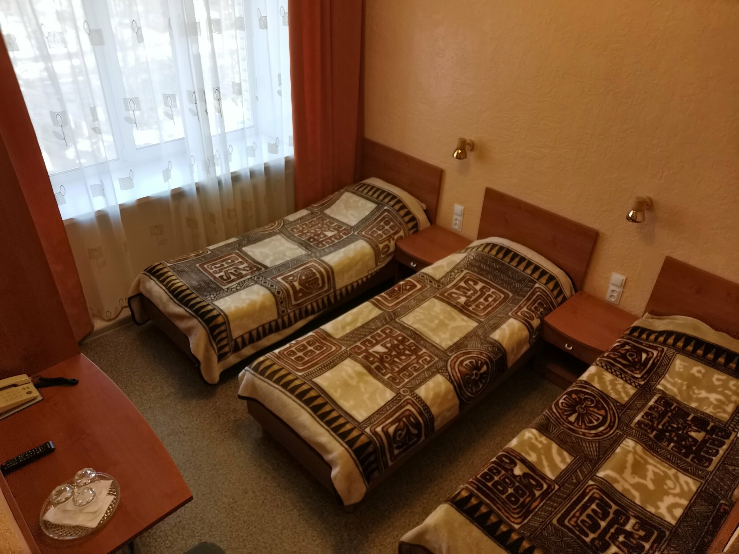 Бюджетный трехместный номер