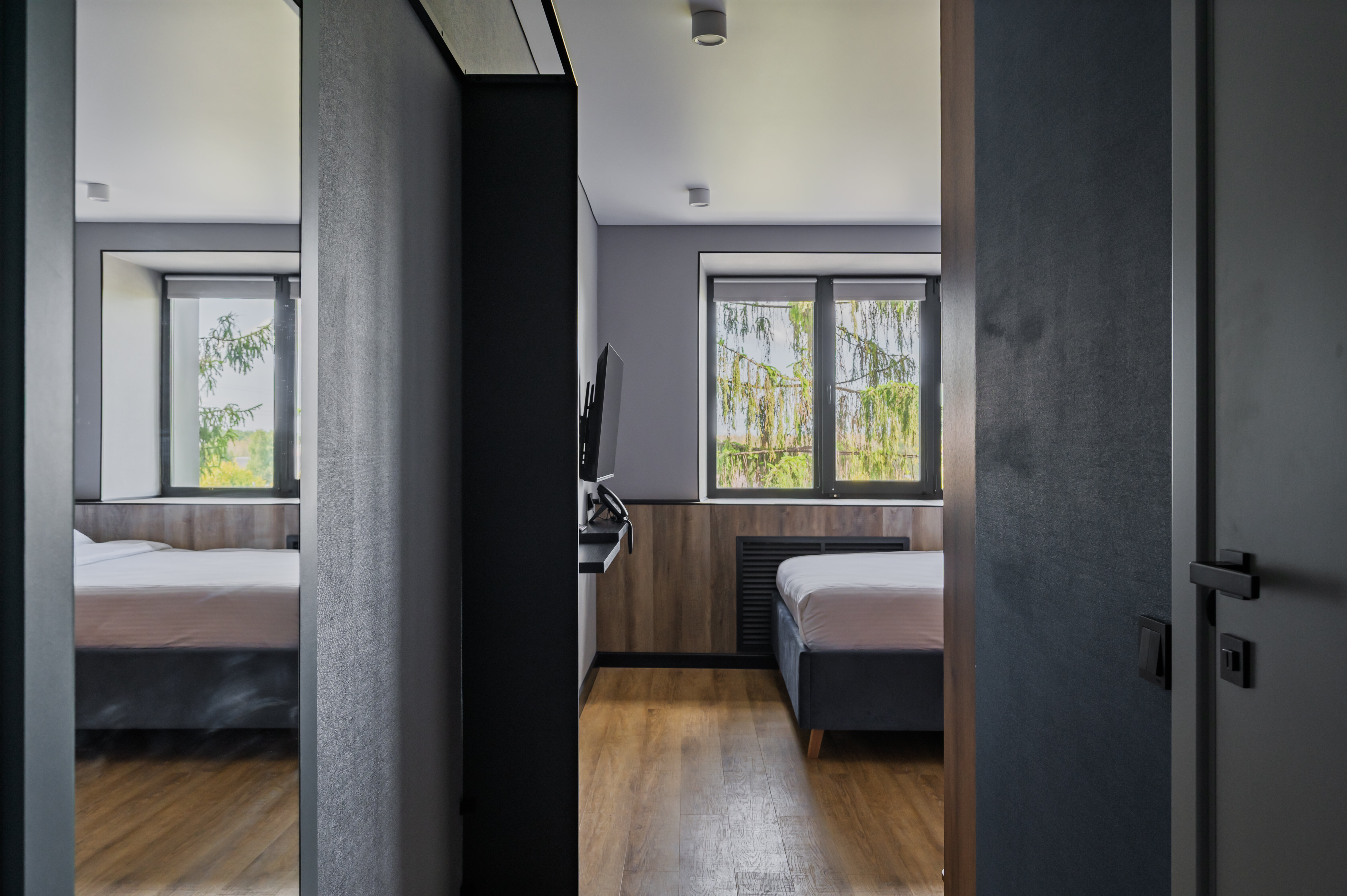 Классик с 1 двуспальной кроватью и ванной