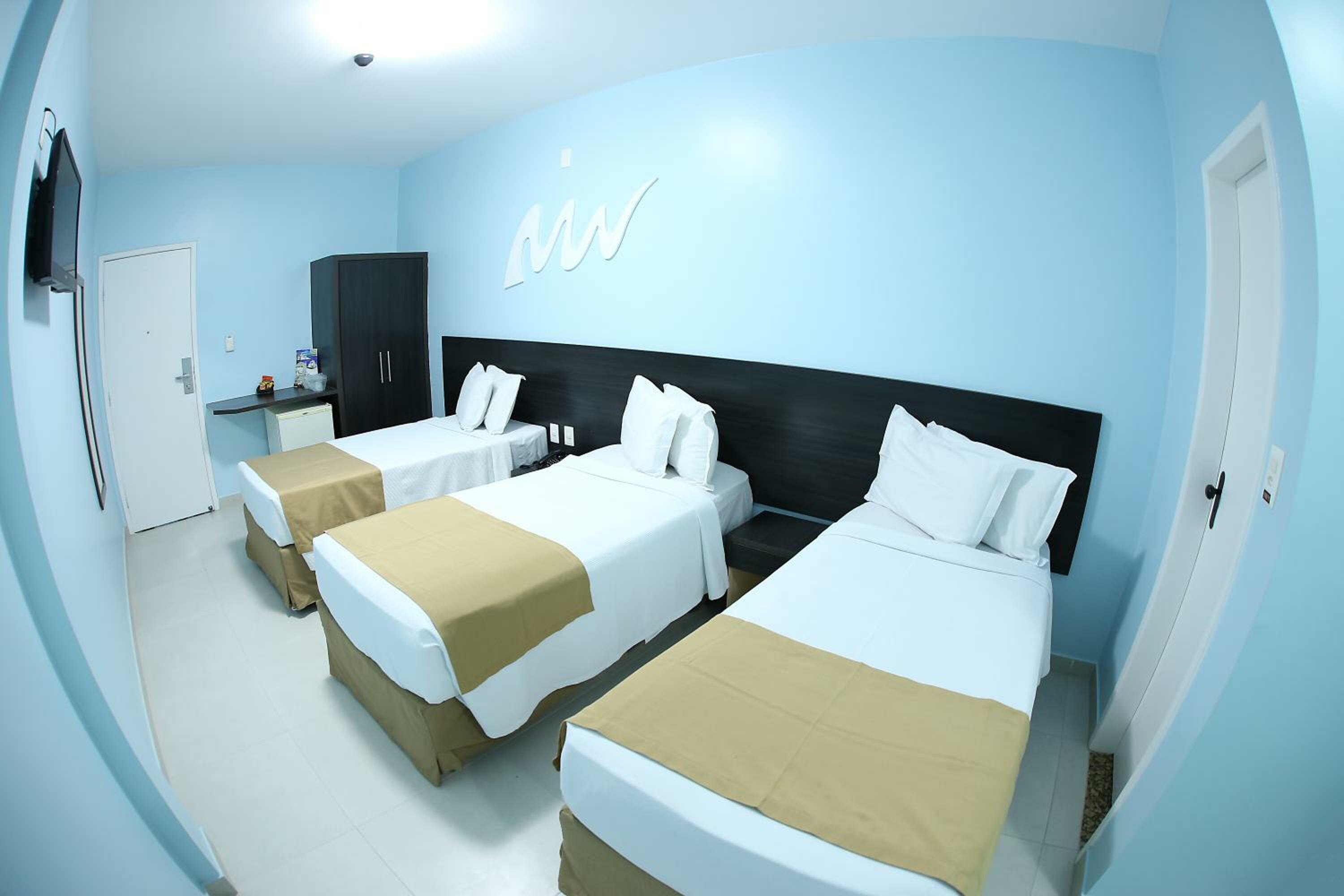 Triple Room with Three Single Beds