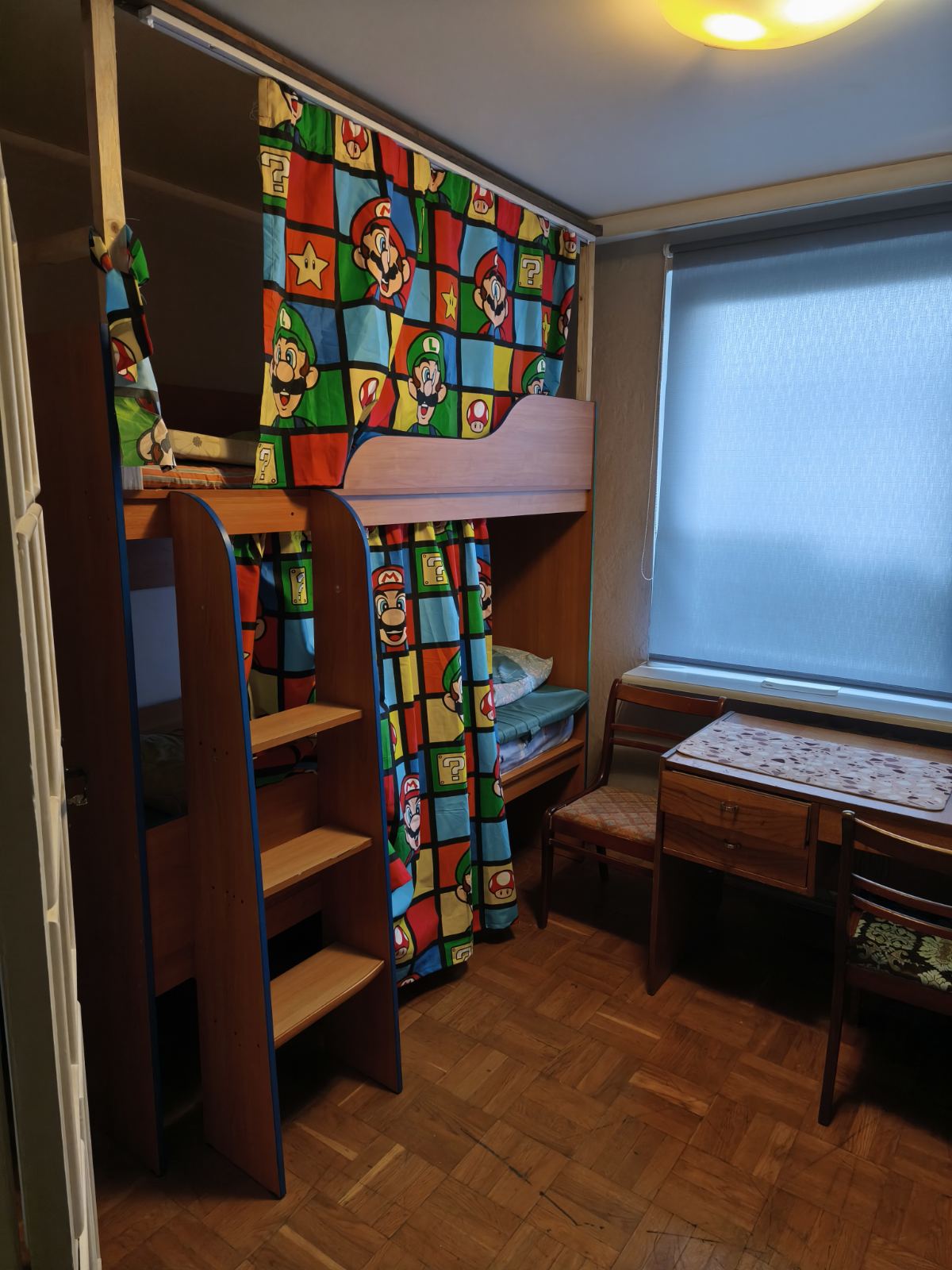 Кровать в общем номере для мужчин