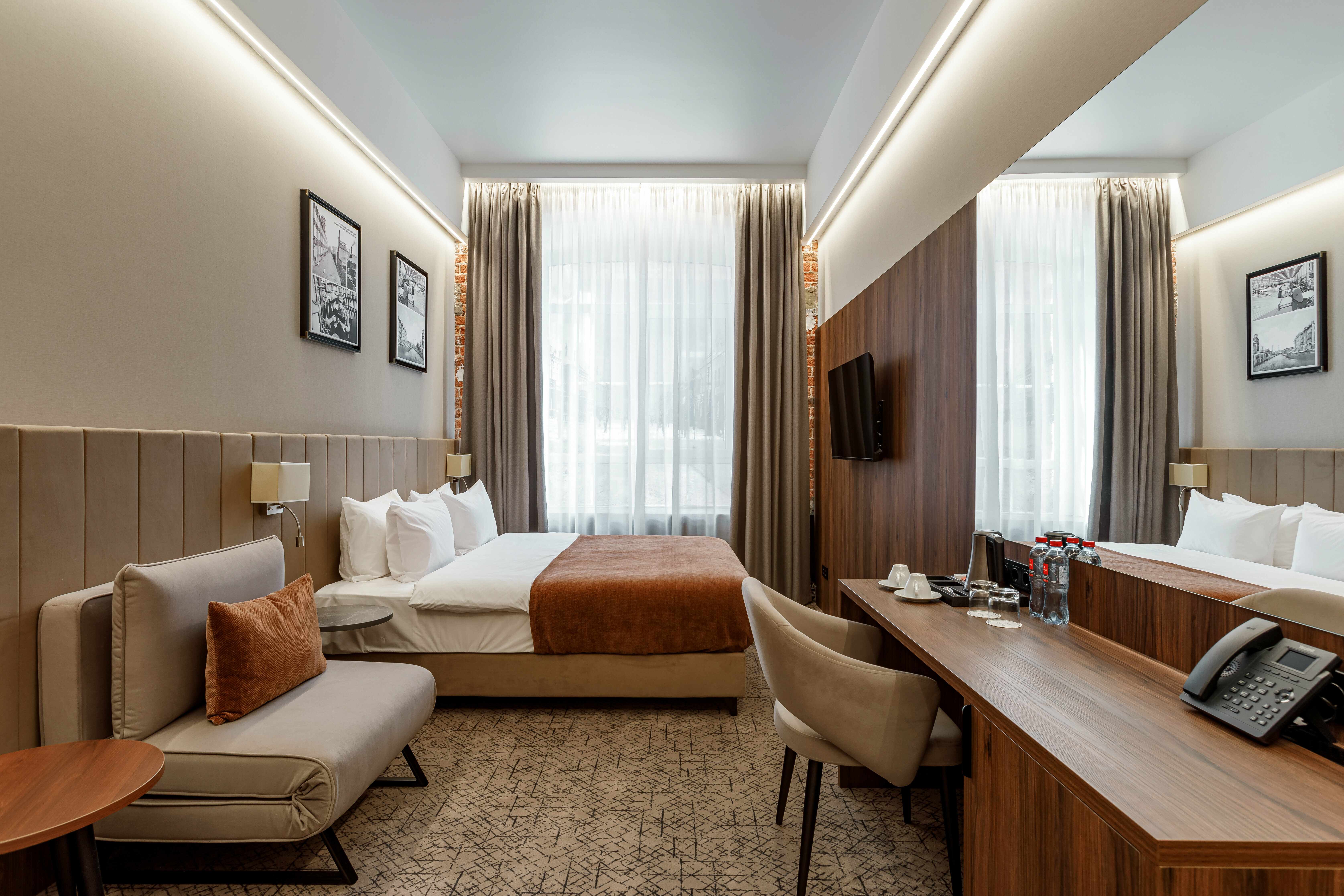 Стандартный номер с кроватью размера «king-size»